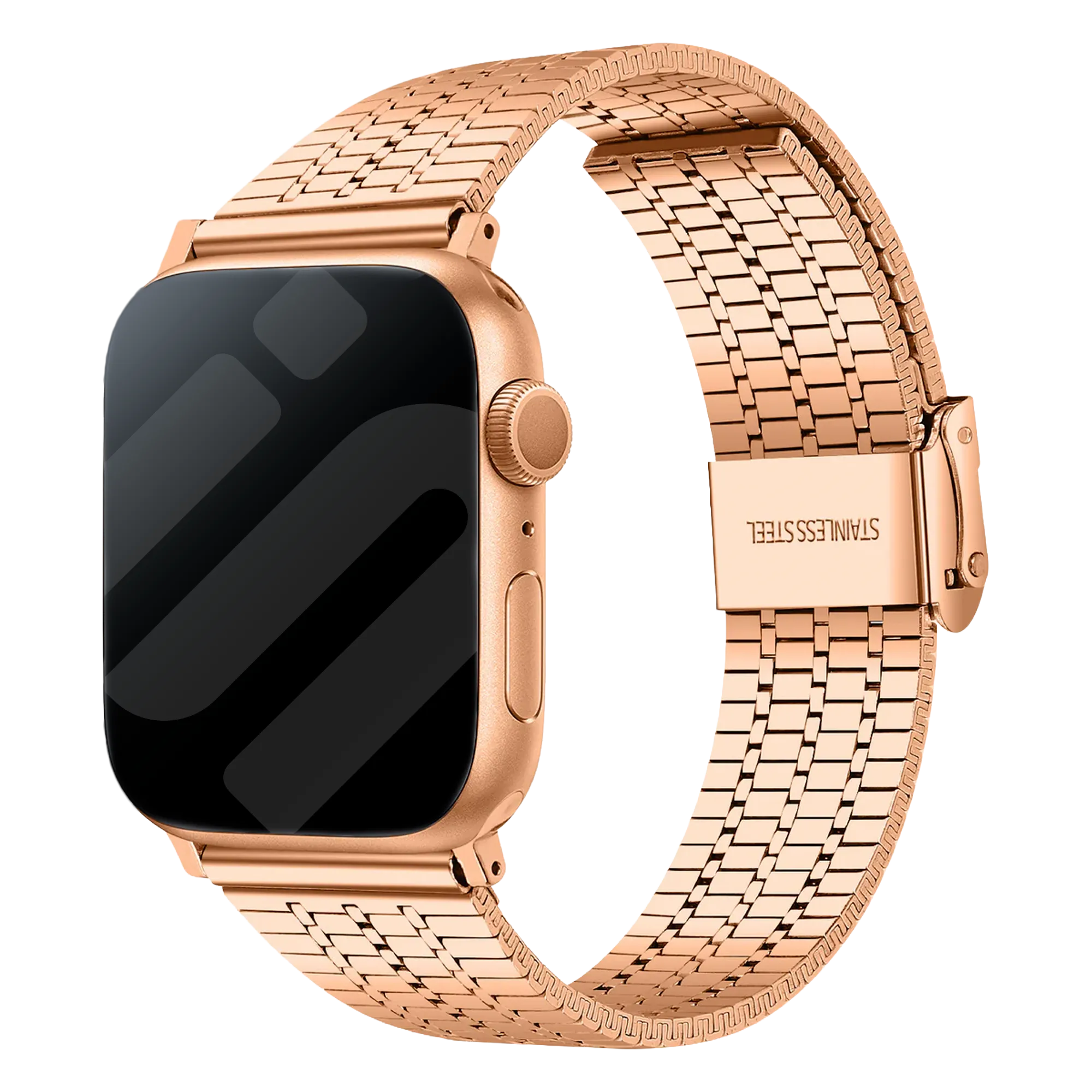 Apple Watch Edelstahl-Armband (Roségold)