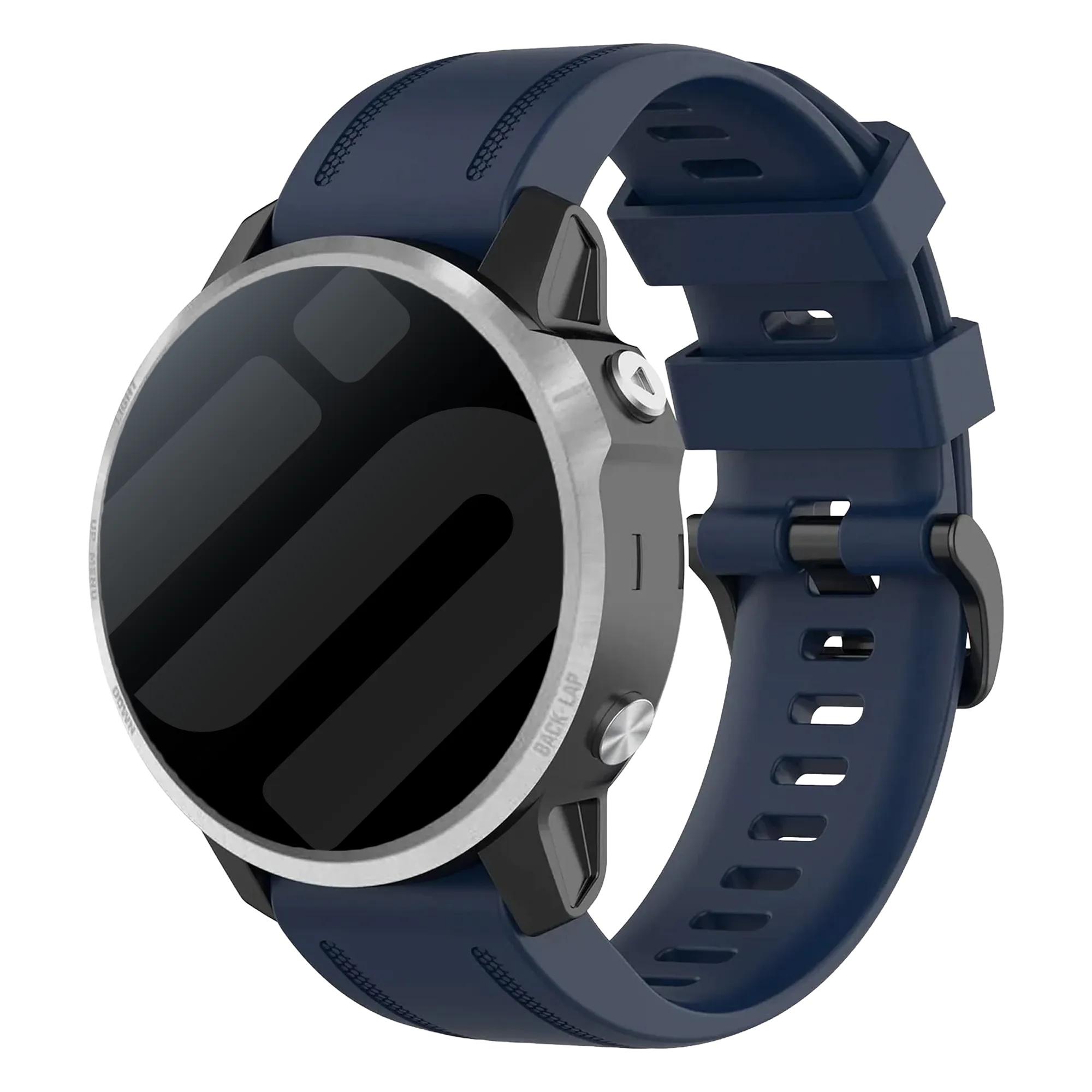Garmin Fenix 5s/6s Silikonarmband (Dunkelblau)