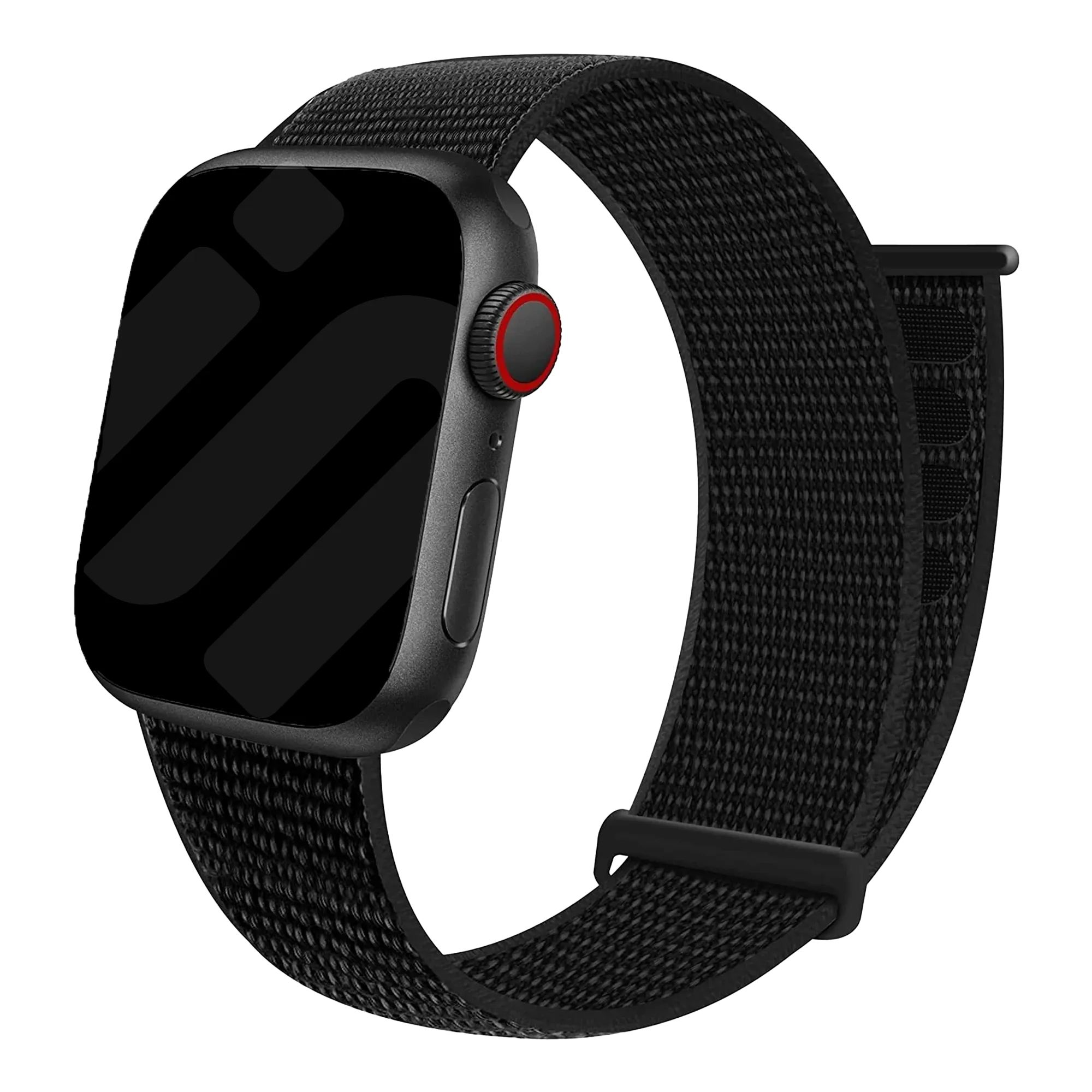 Apple Watch Nylonarmband (Schwarz)
