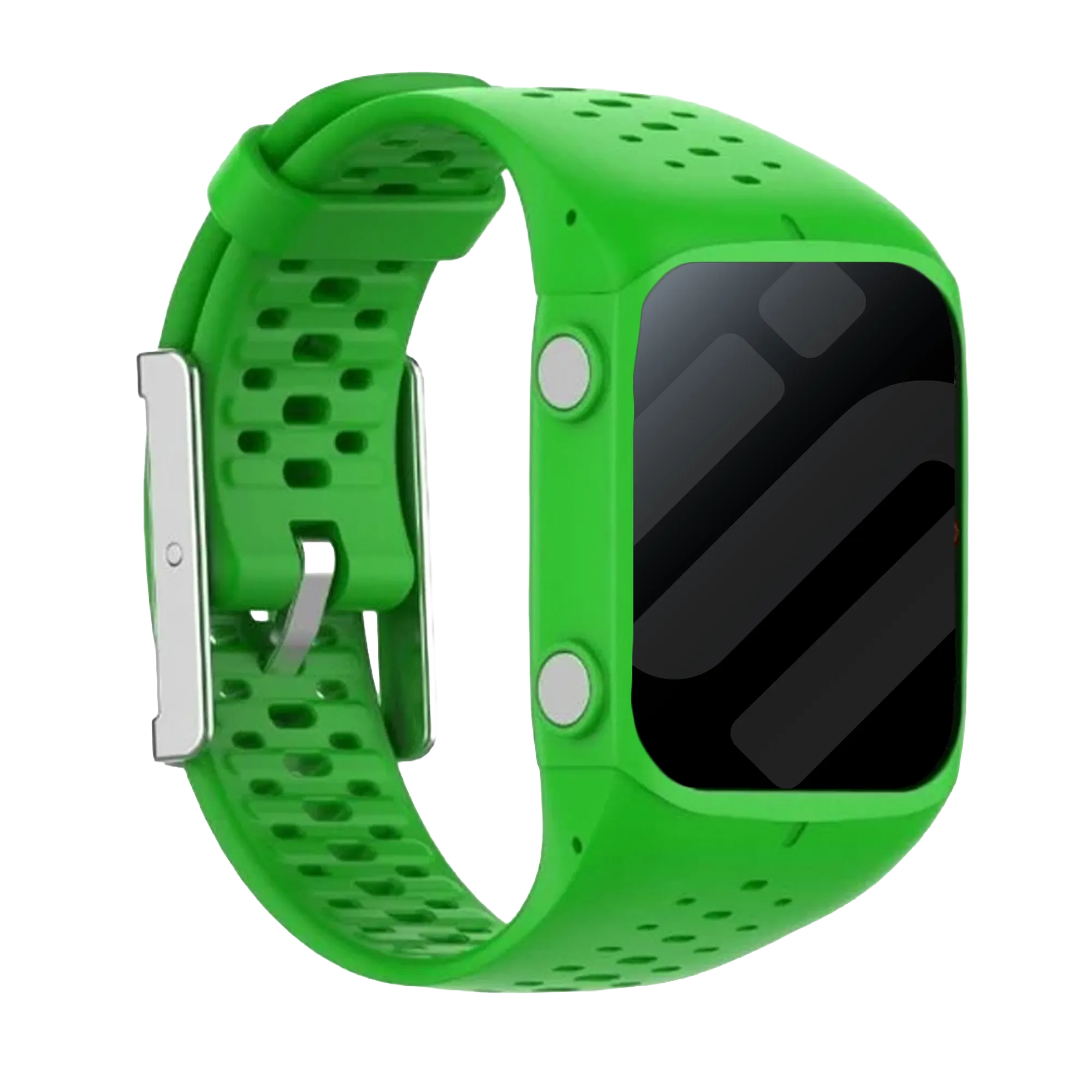 Polar M400 / M430 Silikonarmband (Grün)