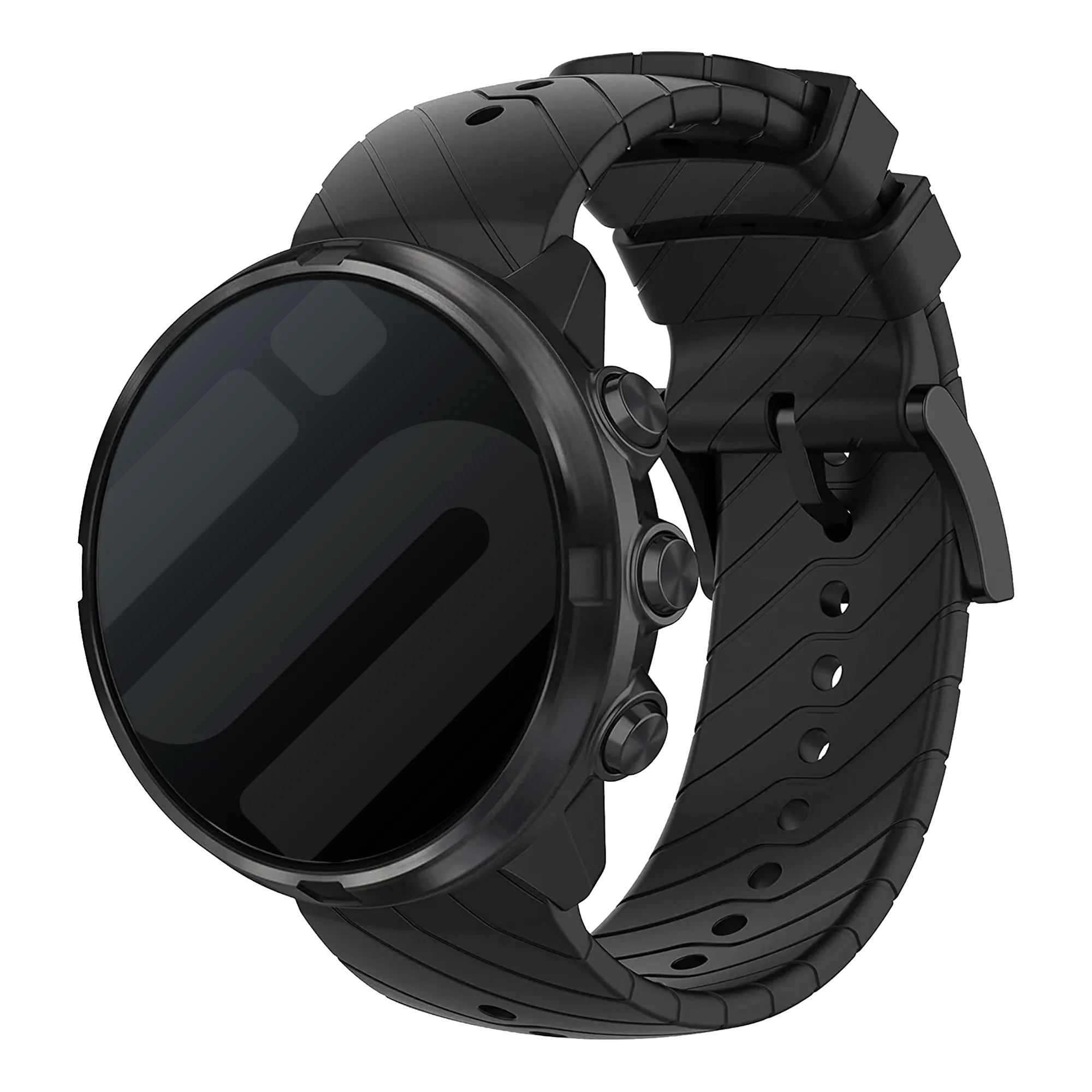 Suunto 9 (Baro) Silikonarmband (Schwarz)