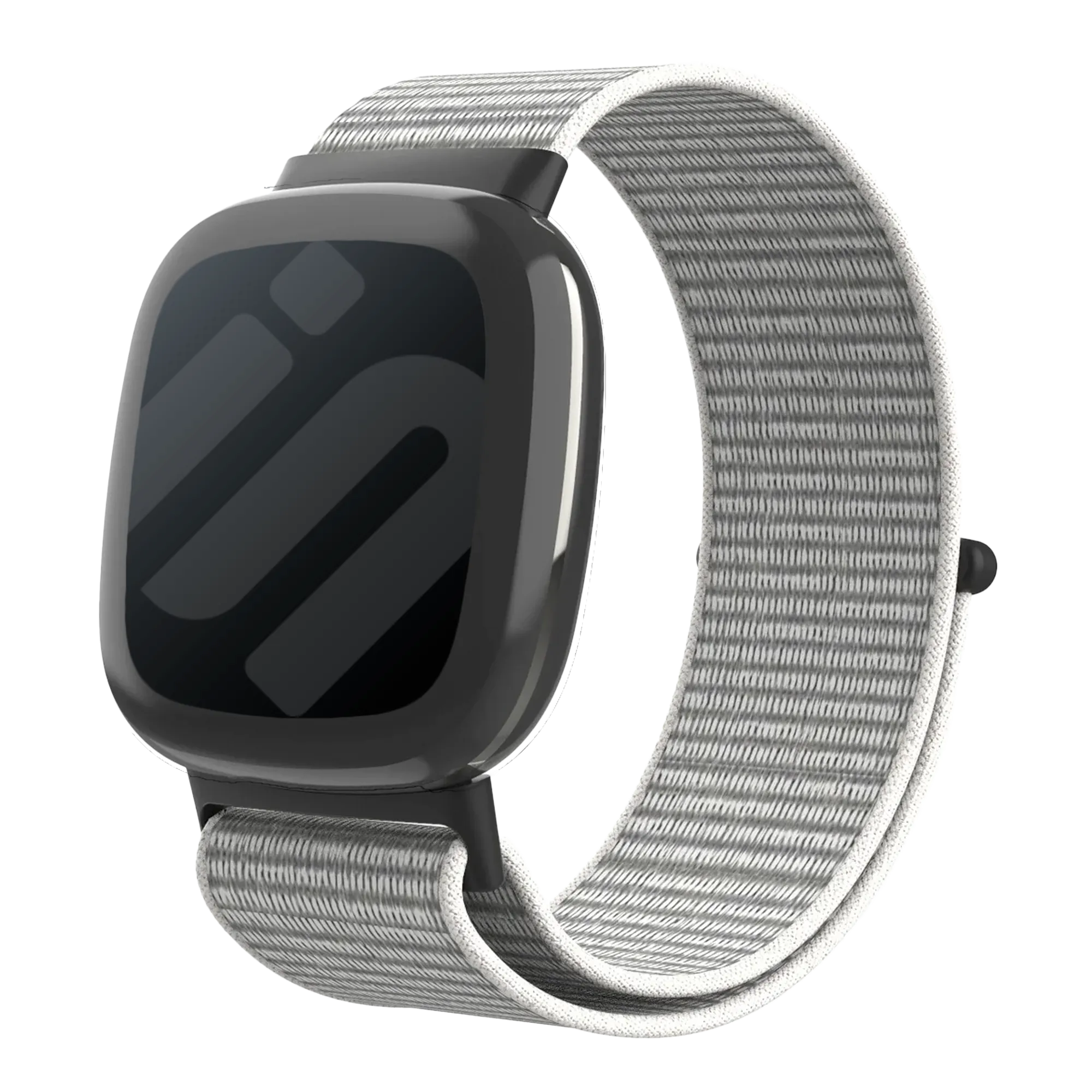 Fitbit Versa 4 Nylonarmband (Grau)