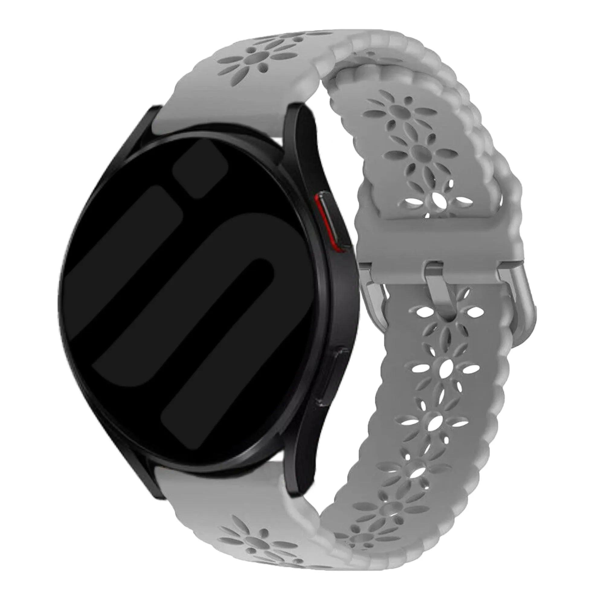 Coros Apex 42mm Gemustertes Silikonarmband (Grau)