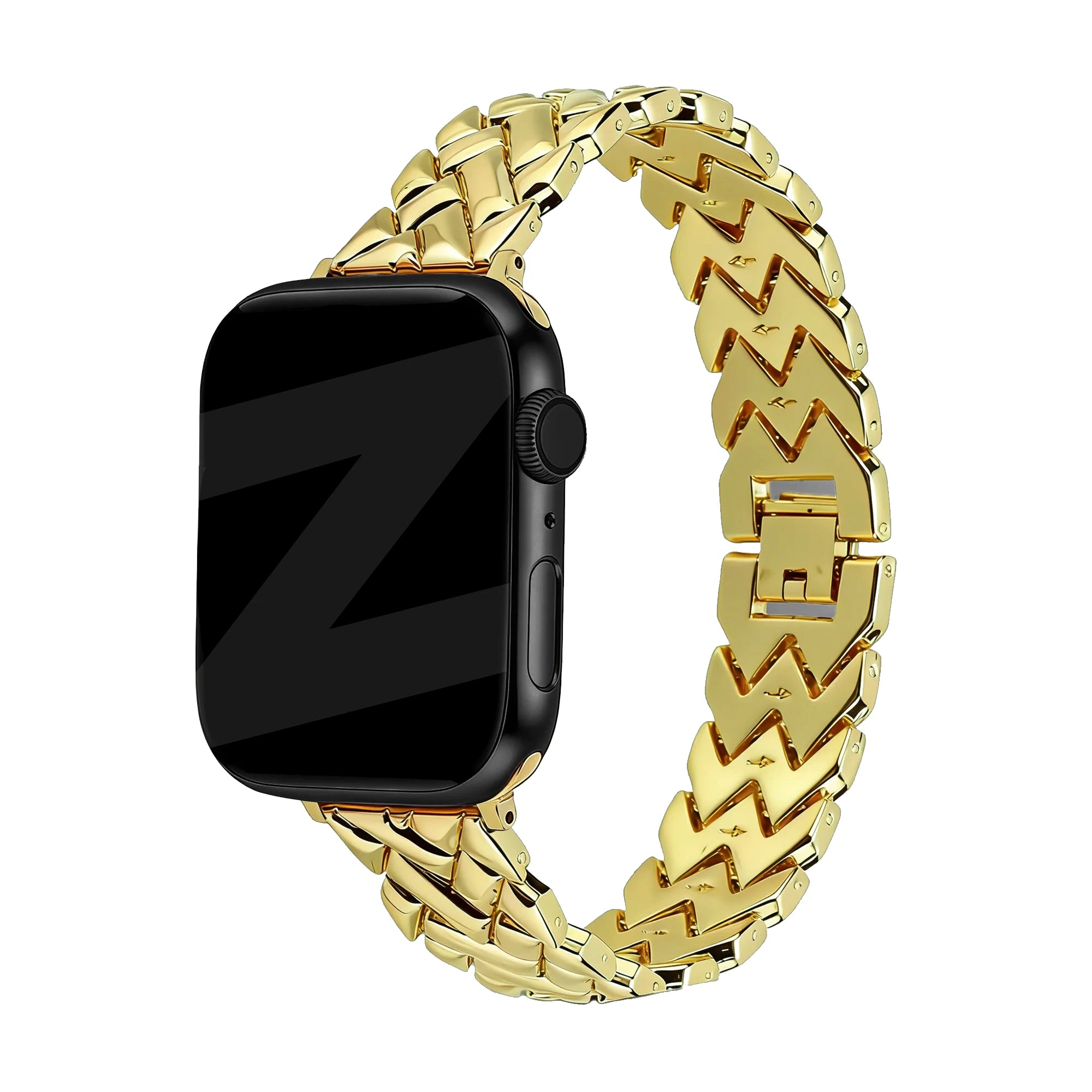 Bandz Apple Watch Metallarmband 'V-Type' (Gold)
