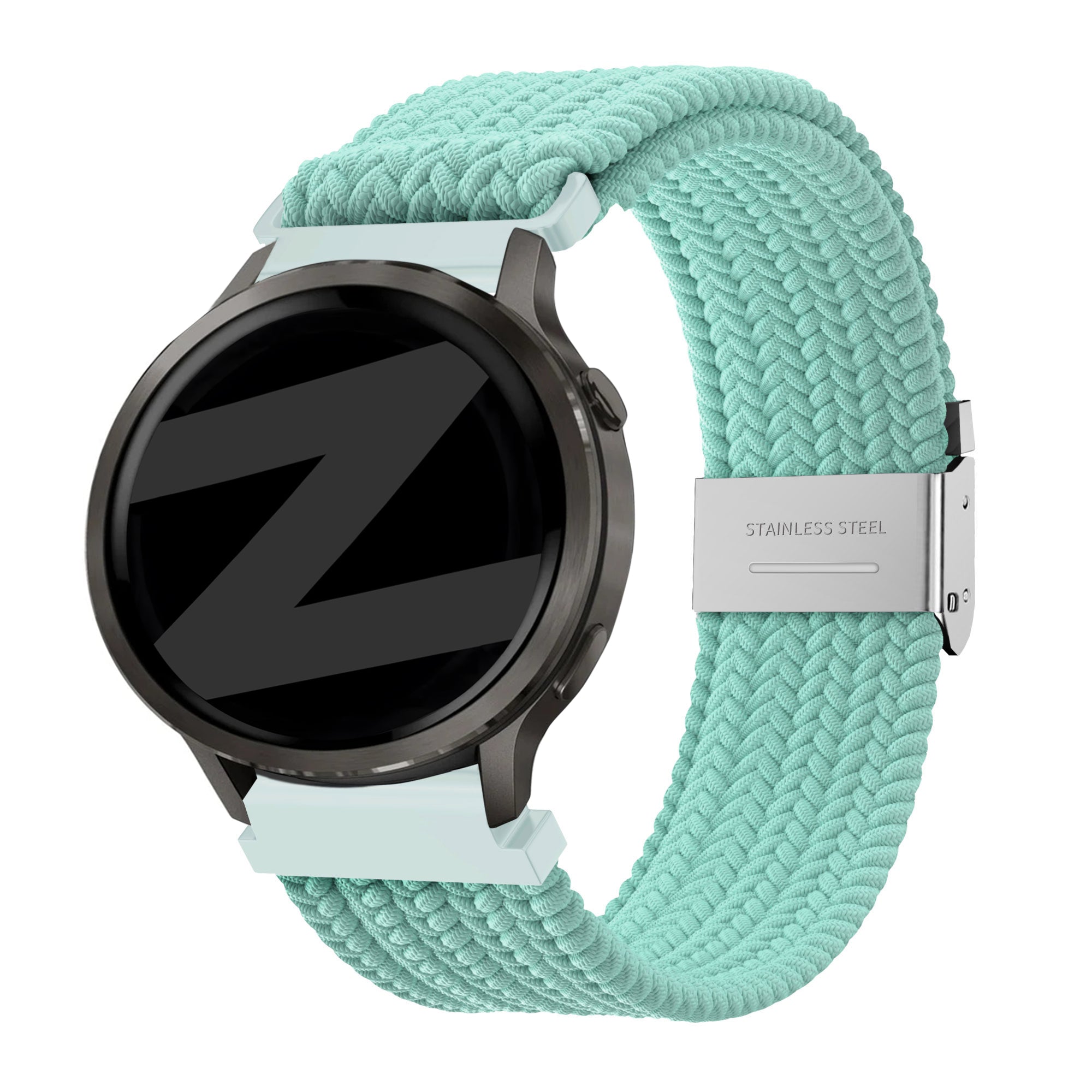 Bandz Garmin Forerunner 170 Woven Nylon Strap (Turquoise)