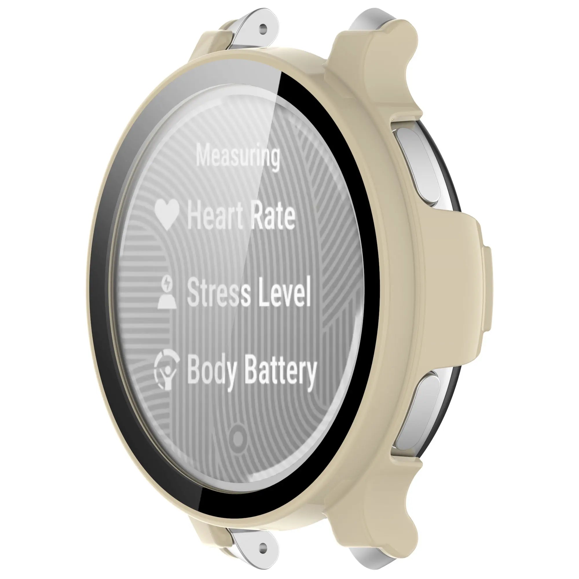 Garmin Lily 2 Active PC Case mit Glas (Beige)