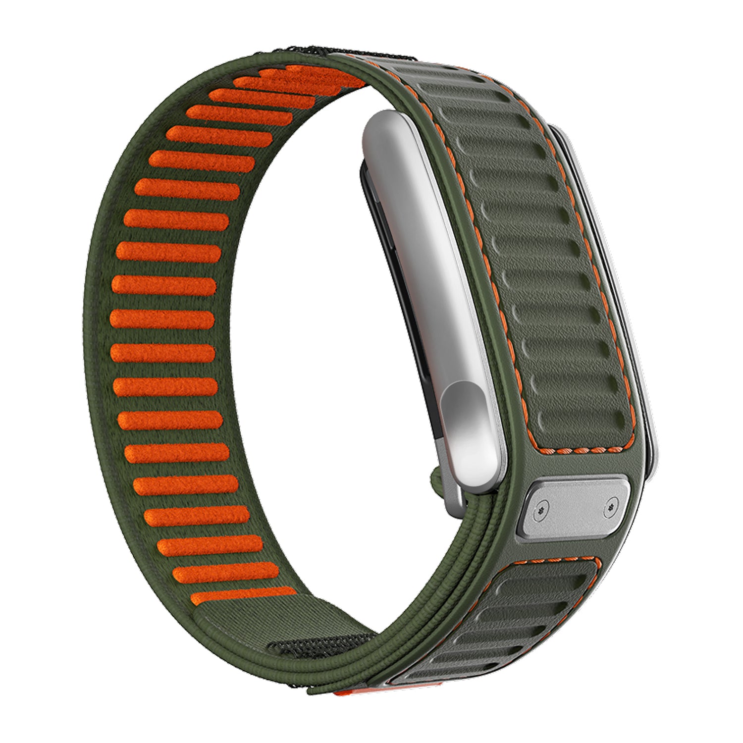 WHOOP MG Nylon Hybrid Armband (Grün)