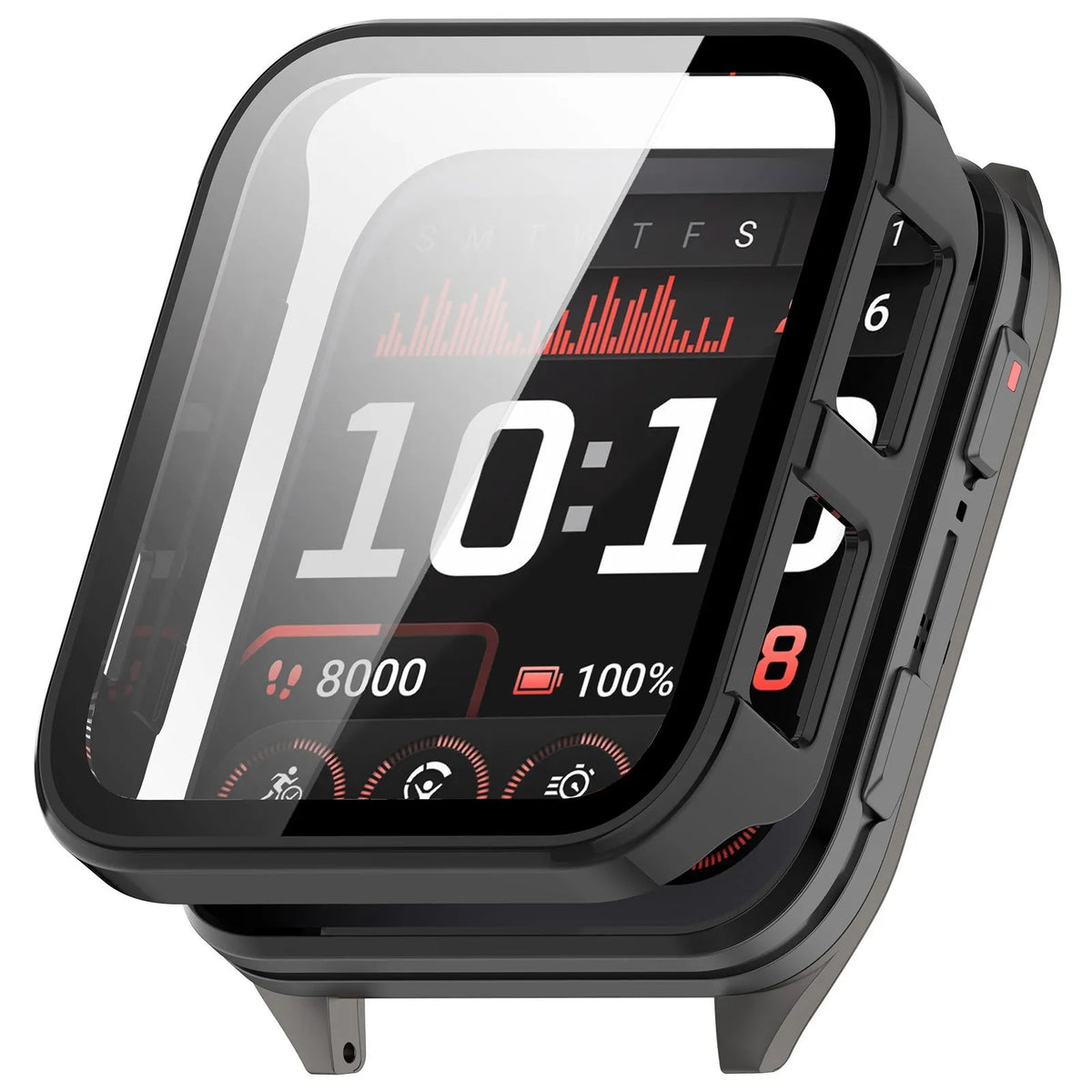 Garmin Venu X1 Hartschalenetui mit Glass (Schwarz)