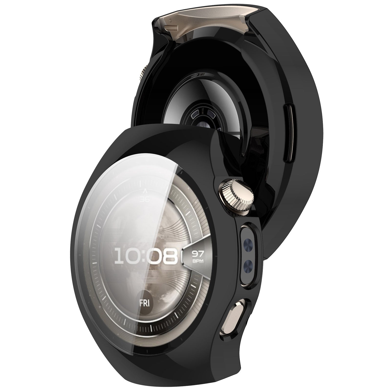 Huawei Watch 5 - 42mm TPU Hülle (Schwarz)