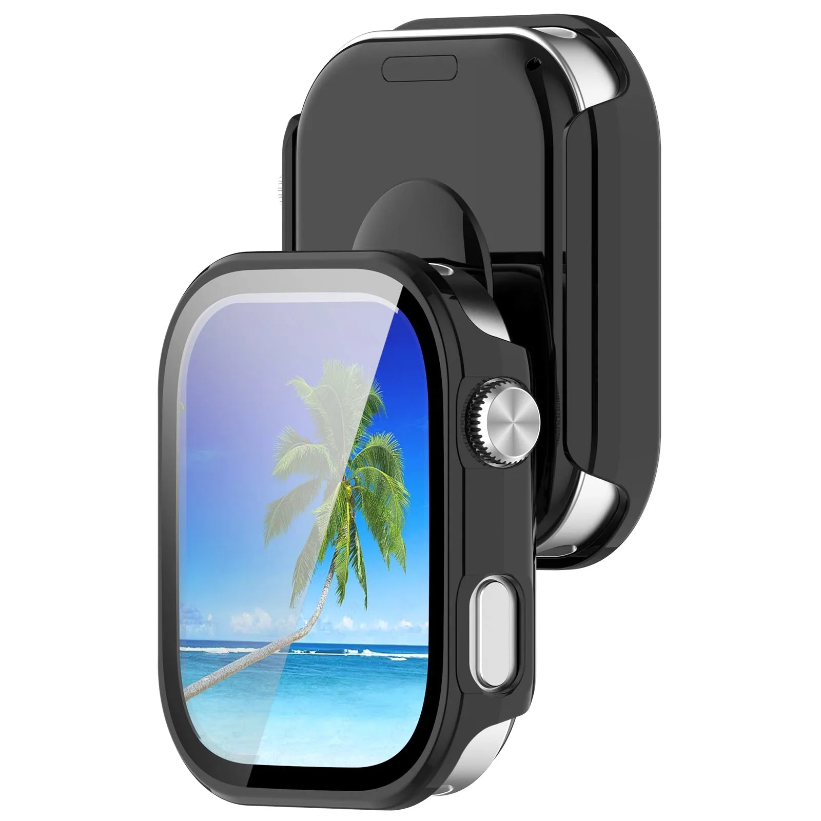Redmi Watch 6 Hardcase mit Glas (Schwarz)