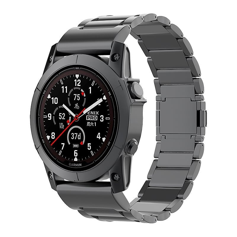Garmin Instinct E - 45mm magnetisches Titanarmband (Schwarz)