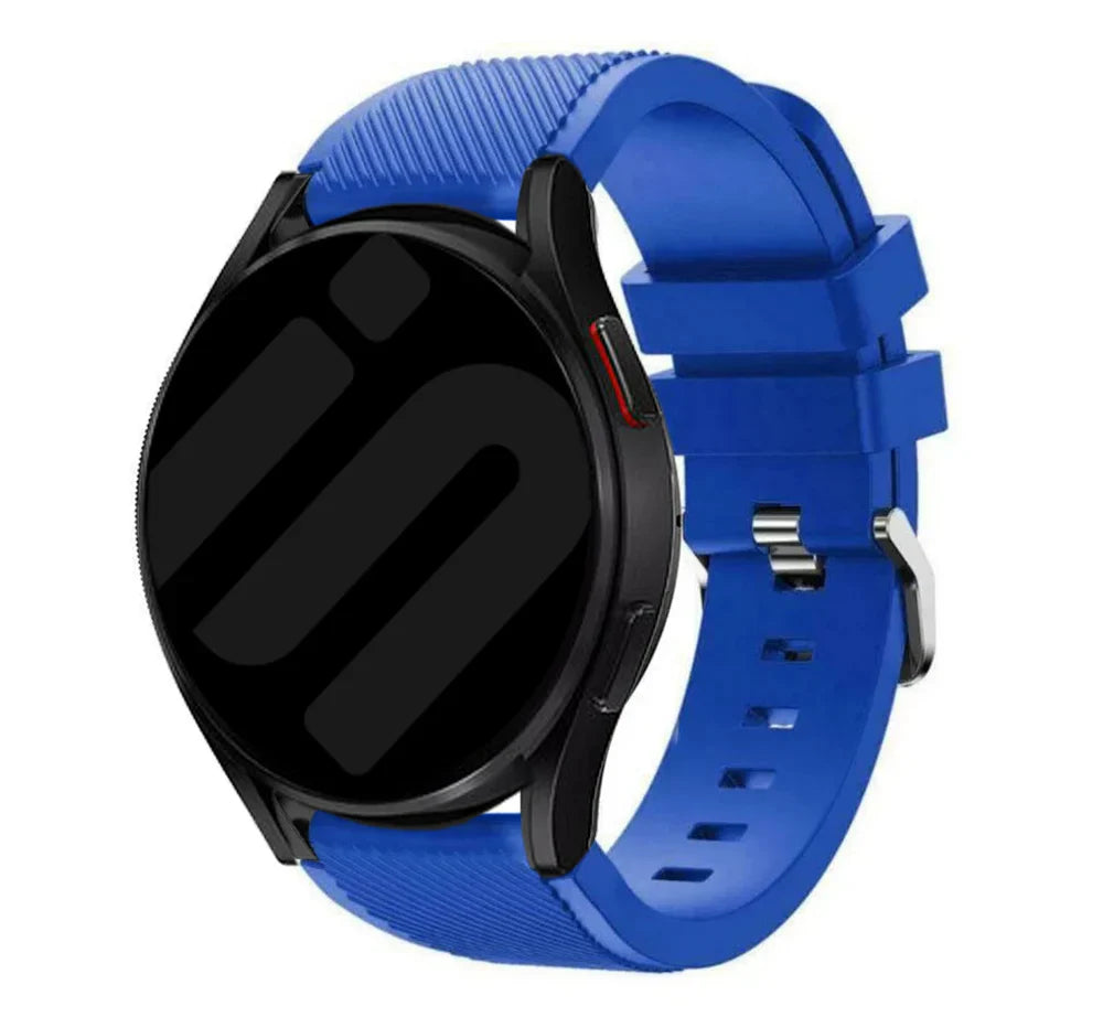 Withings ScanWatch Nova Twill Silikonarmband (Blau)