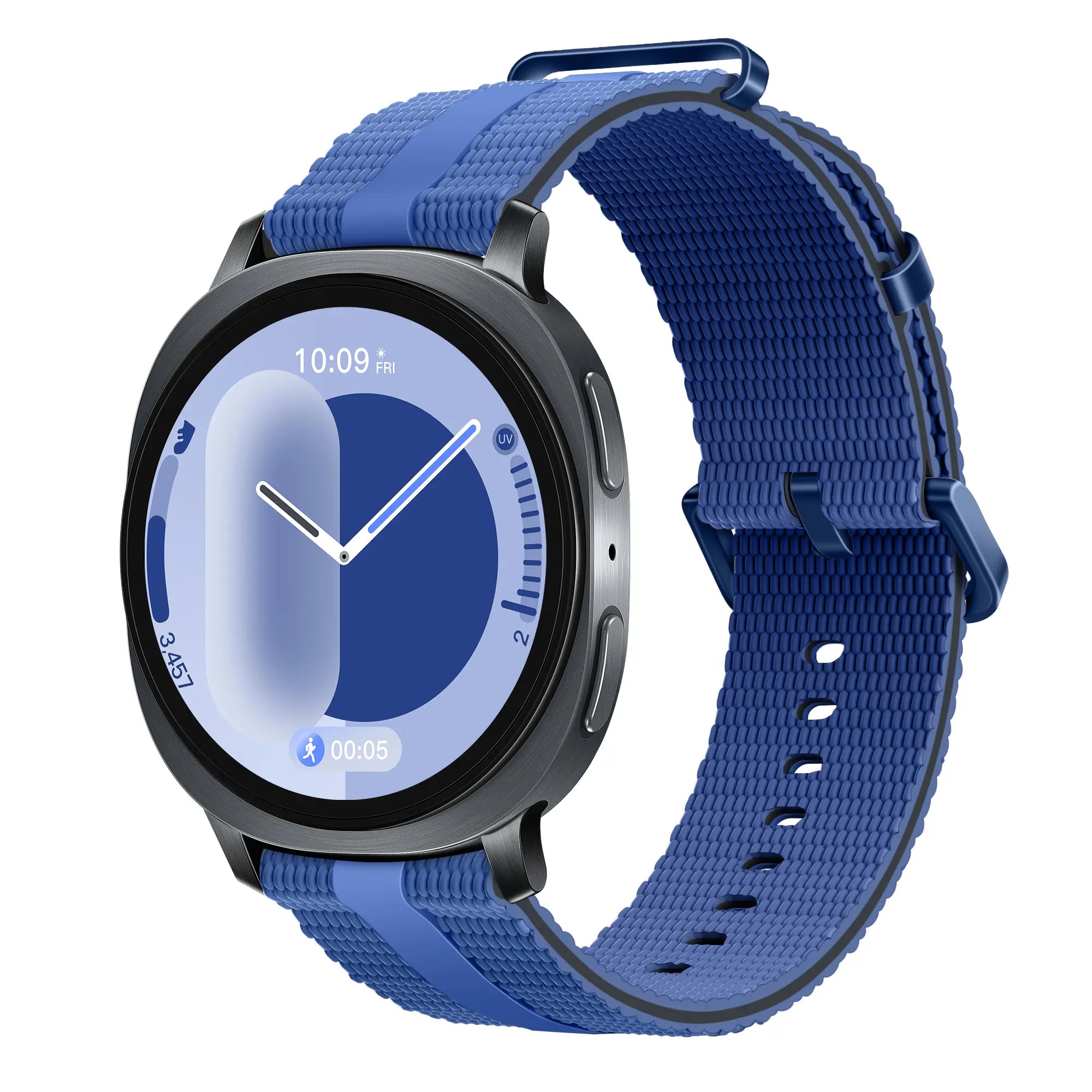 Samsung Galaxy Watch 9 - 40mm Silikon Active Armband (Blau)