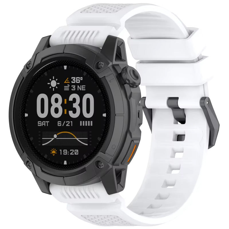 Coros Apex 4 - 46mm Silikonarmband (Weiß)