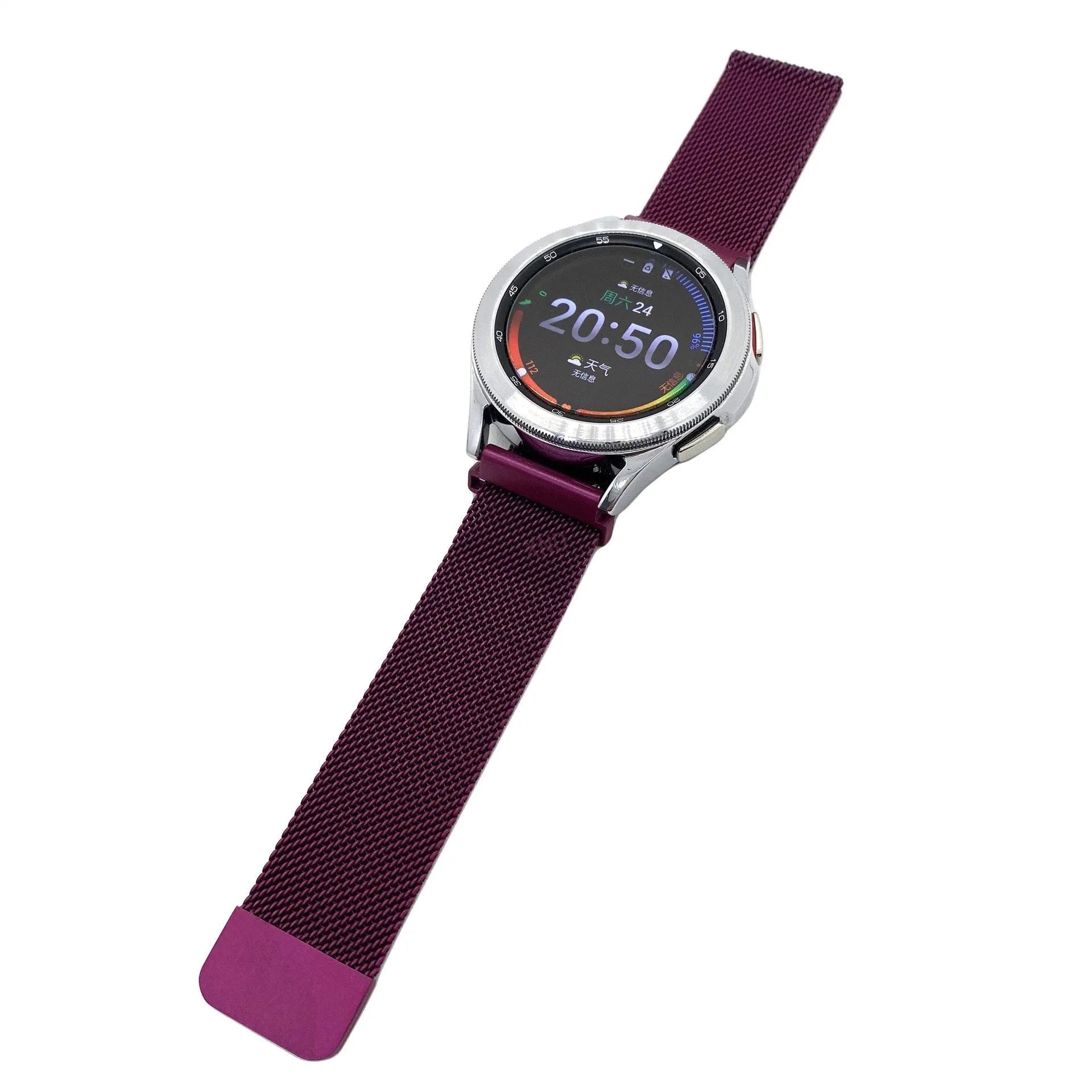 Suunto 9 Peak Pro Milanese Strap (Purple)