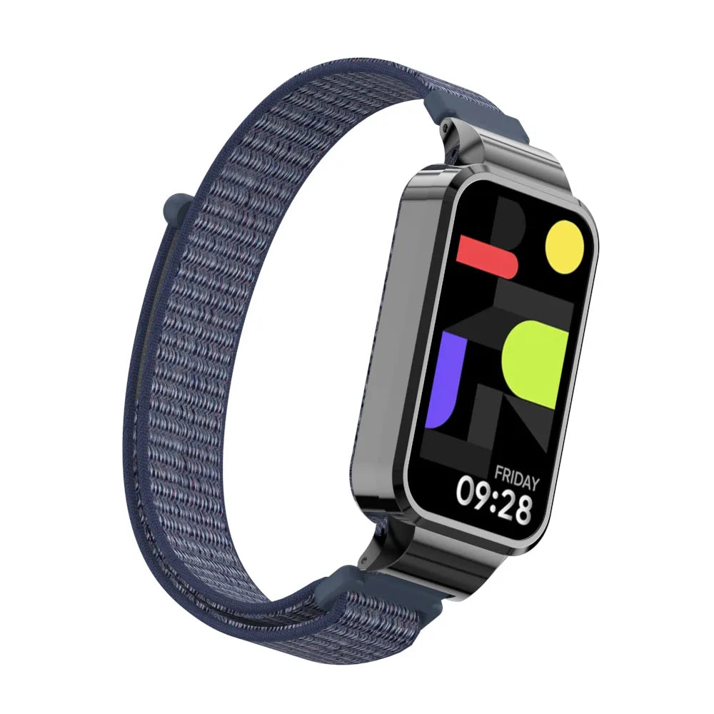 Nylon Strap, on a watch, 3/4 front view