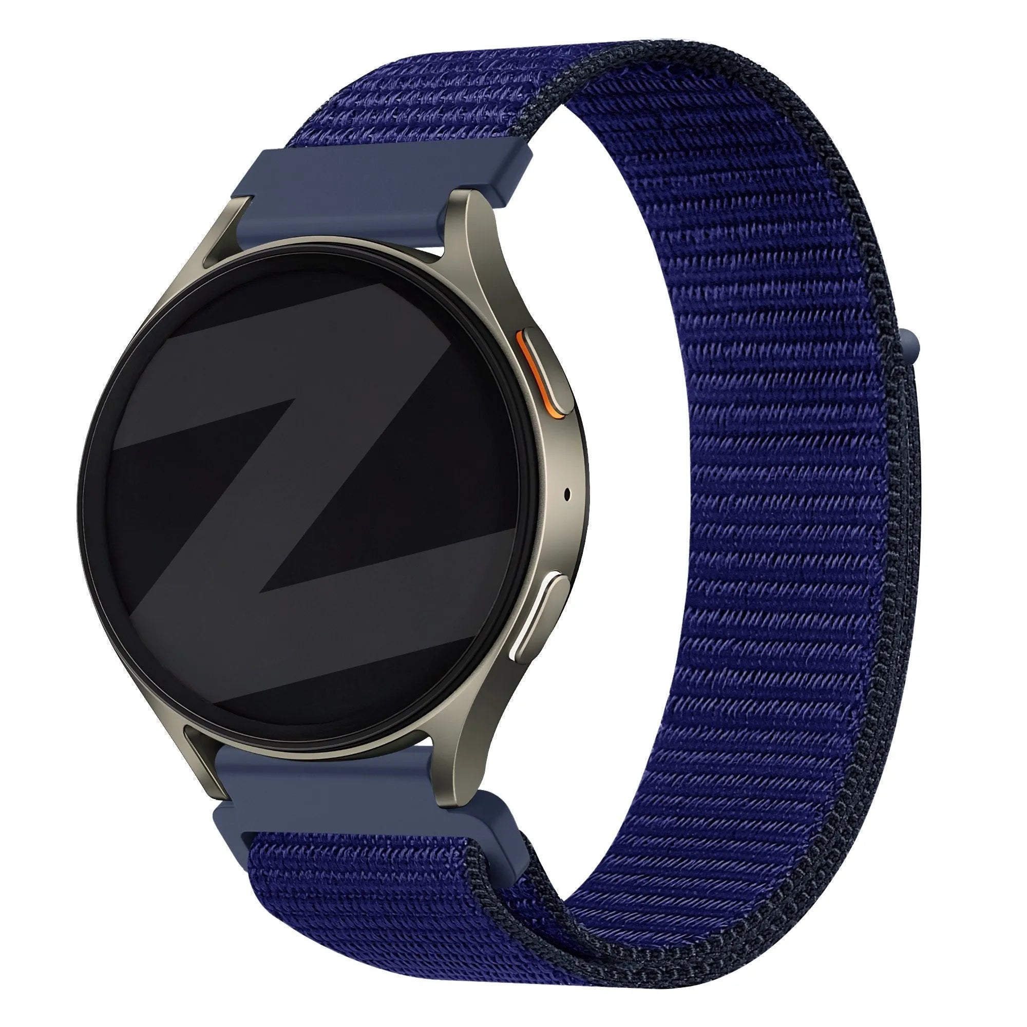 Bandz Amazfit Bip 5 Nylonarmband 'Easy Fit' (Blau)