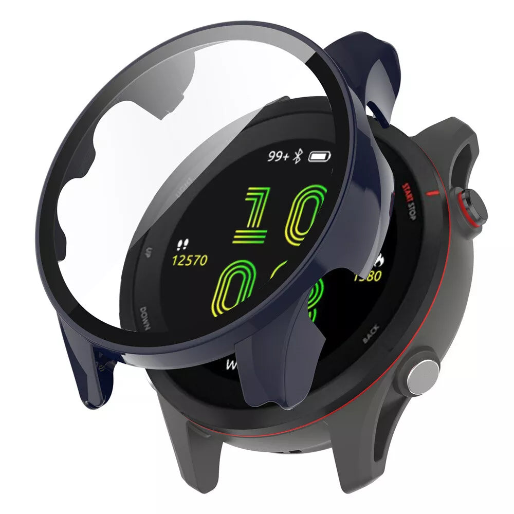 Garmin Forerunner 255 Hartschale mit Glass (Blau)