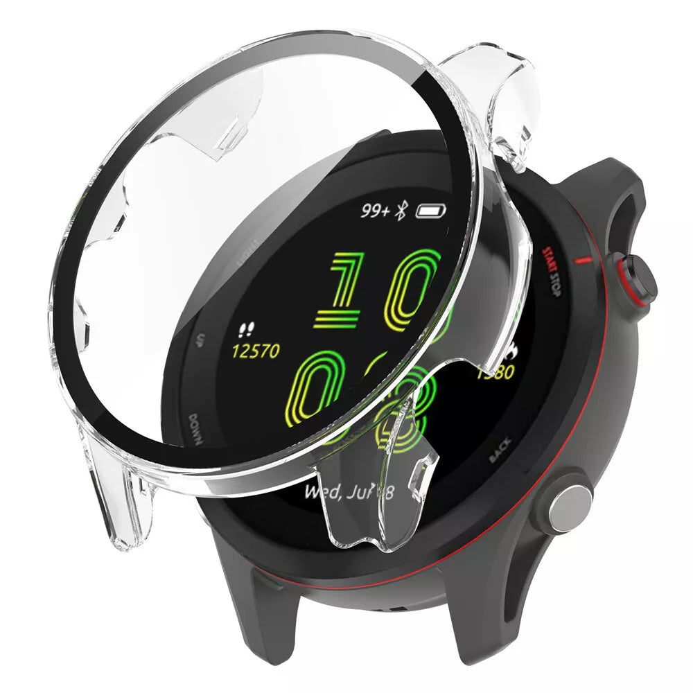 Garmin Forerunner 255 Hartschale mit Glass (Transparent)