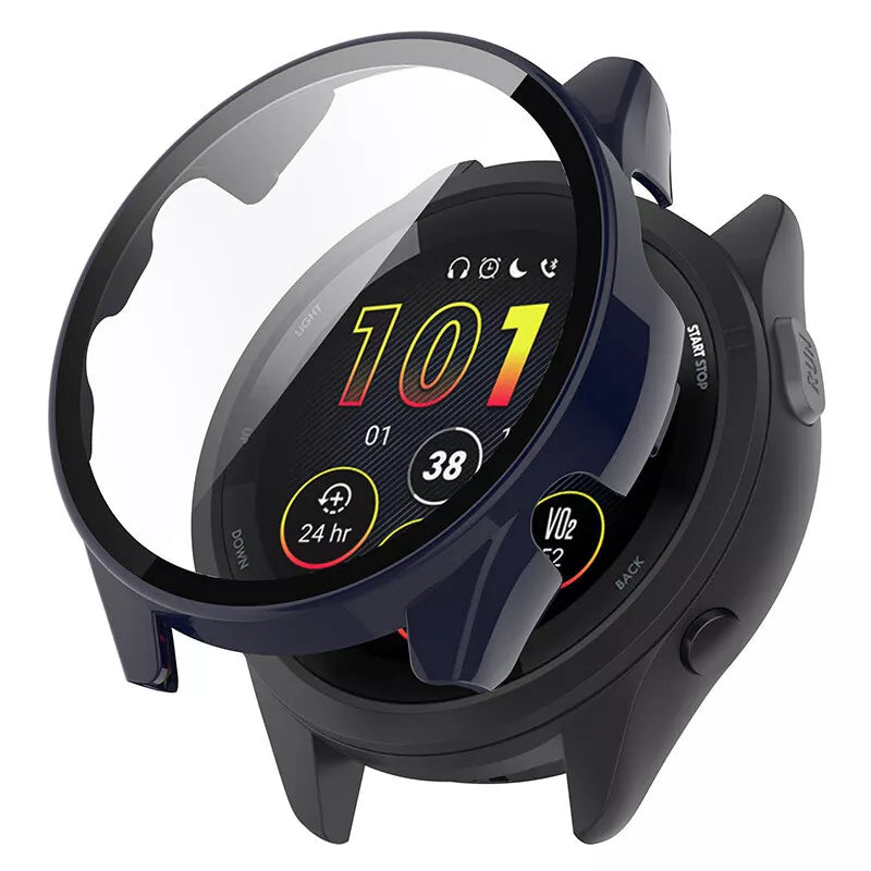 Garmin Forerunner 265 Hartschale mit Glass (Dunkelblau)