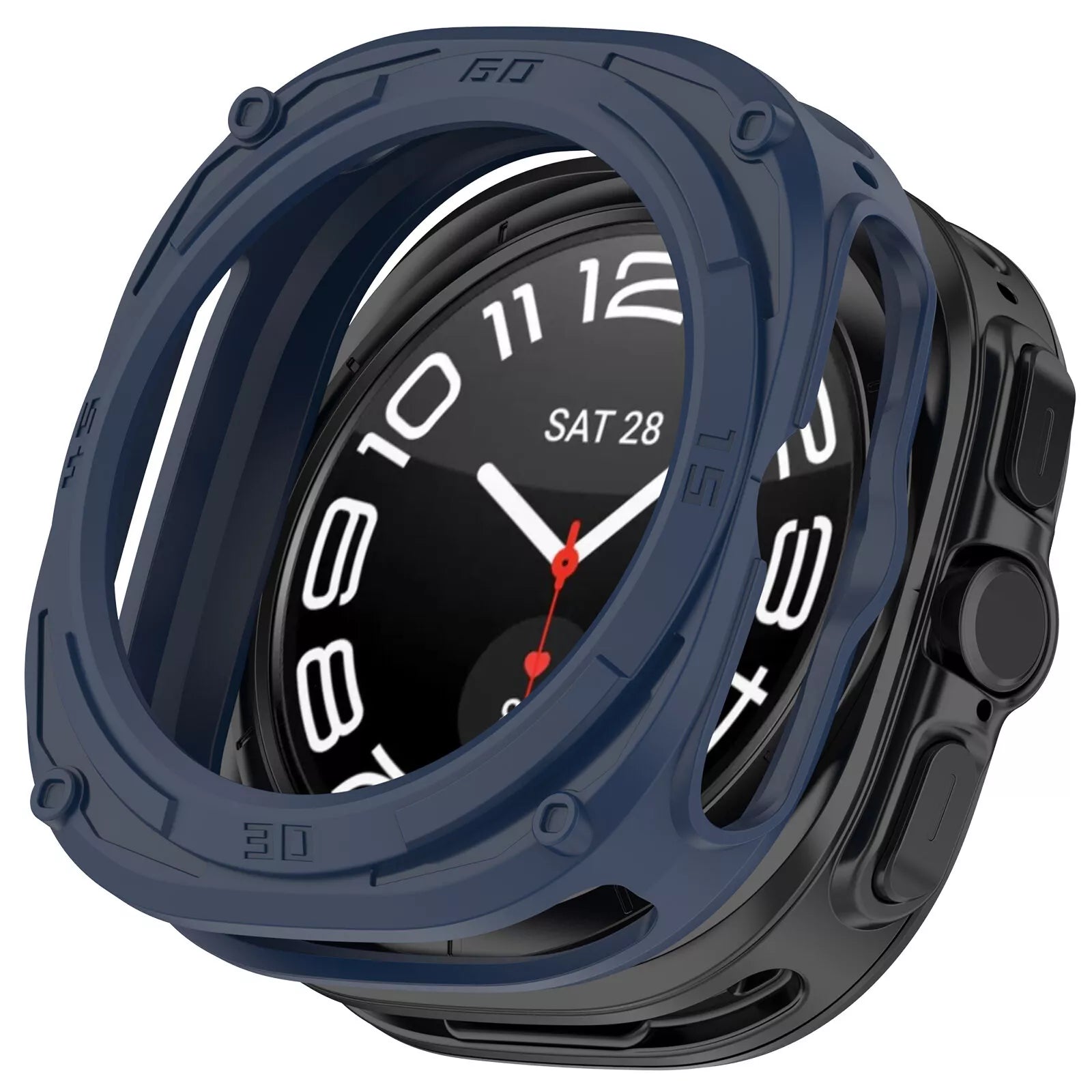 Samsung Galaxy Watch Ultra robustes TPU Hülle (Blau)