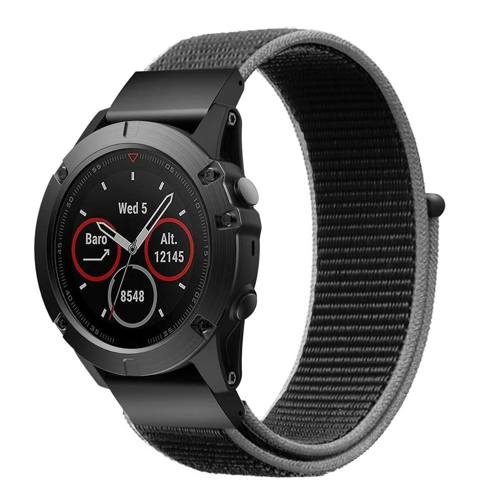 Garmin Quatix 8 Pro - 47mm Nylonarmband (Anthrazit)
