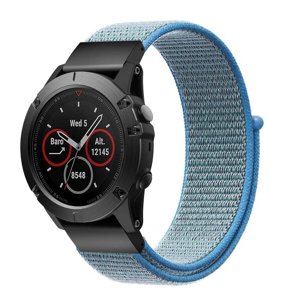 Garmin Descent MK2(i) Nylonarmband (Hell Blau)