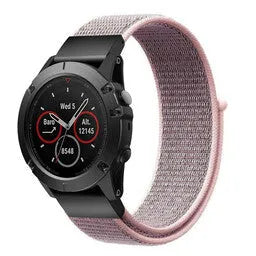 Nylon Strap, on a watch, 3/4 front view