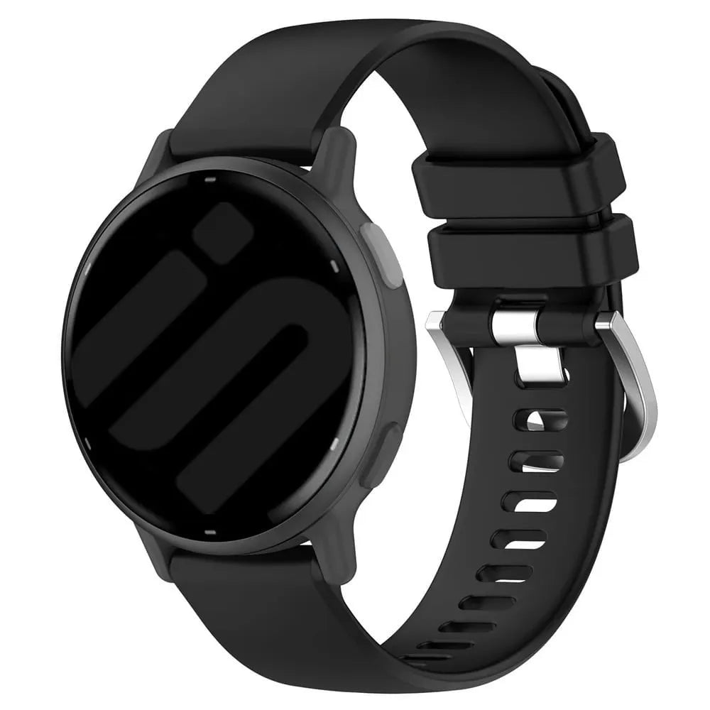 Coros Pace Pro Classic Silikonarmband (Schwarz)