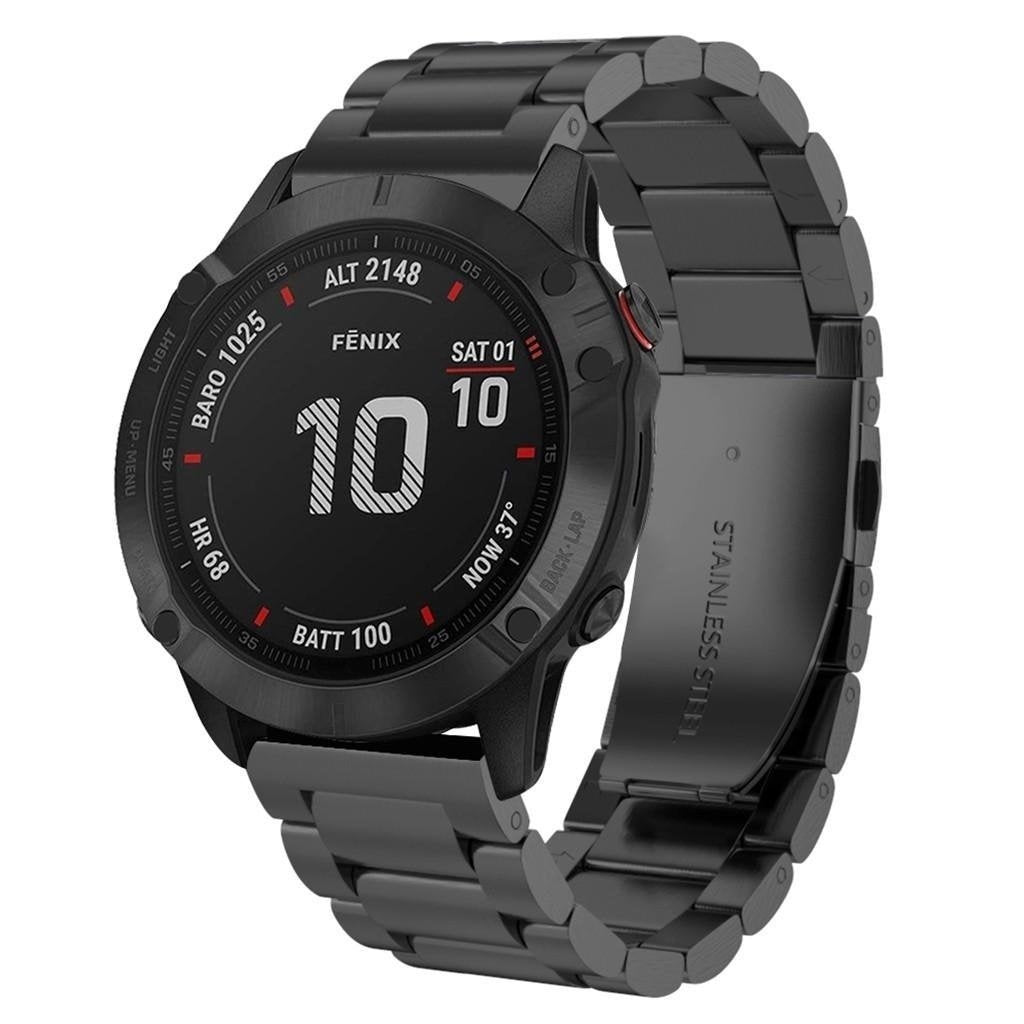 Garmin Tactix 8 - 51mm Stahlarmband (Schwarz)