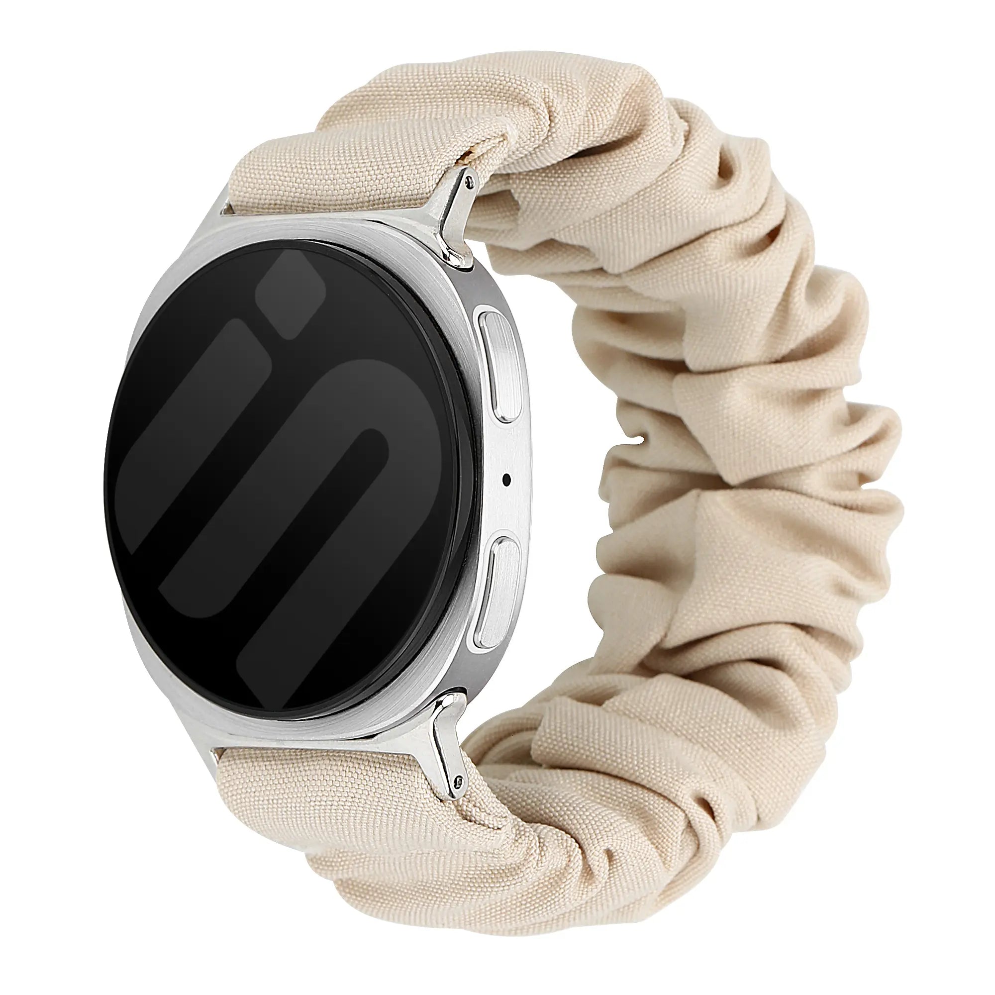 Samsung Galaxy Watch 9 - 44mm Scrunchie Armband (Polarstern)