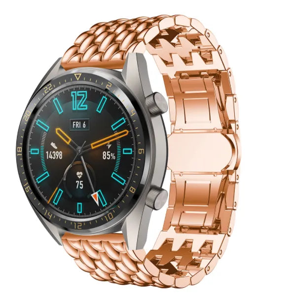 huawei-watch-gt-stalen-draak-band-rose-goud