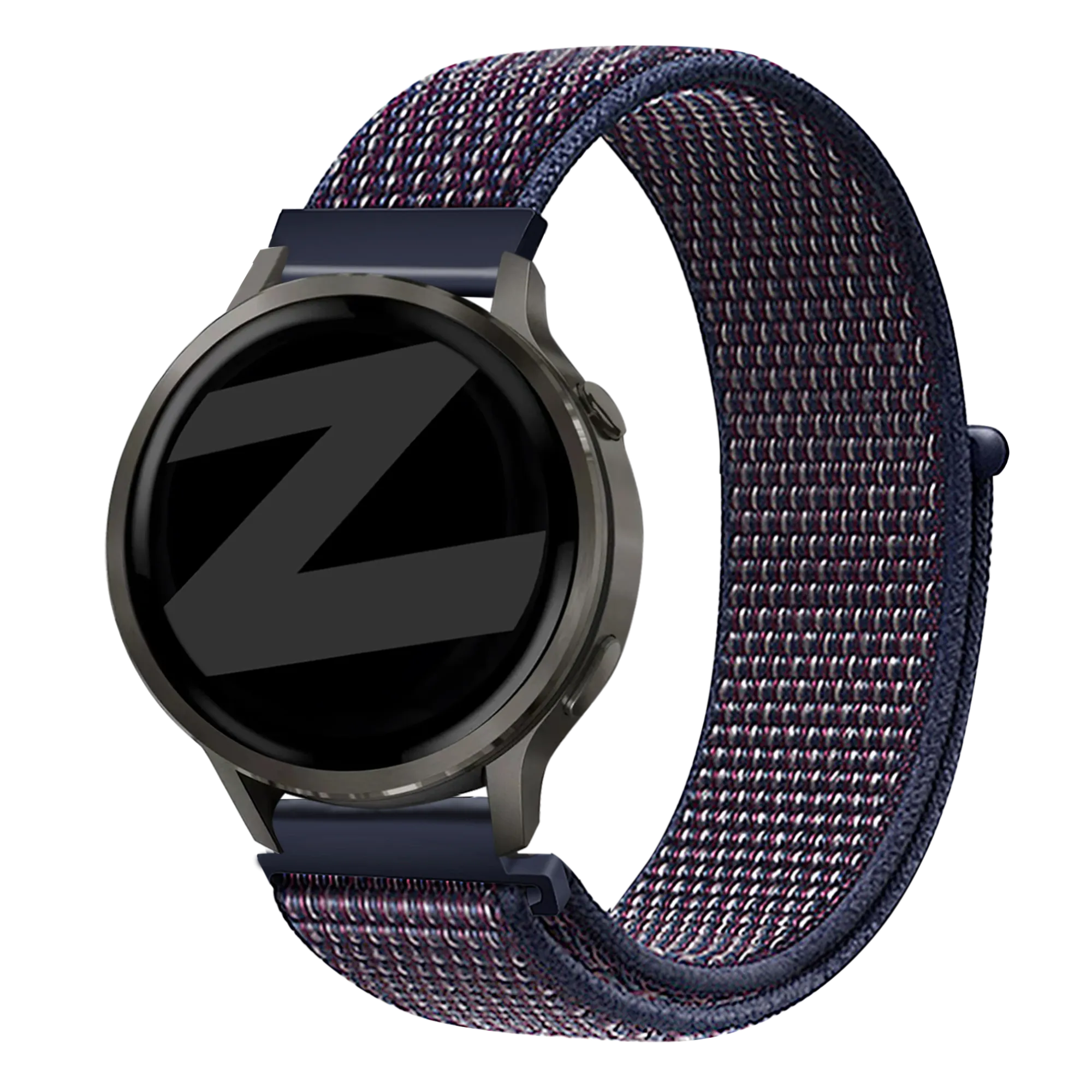 Bandz Garmin D2 Air X15 Nylon Loop Armband (Indigo Blau)