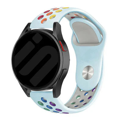 Amazfit Active Sportarmband (Hell Blau/Mehrfarbig)
