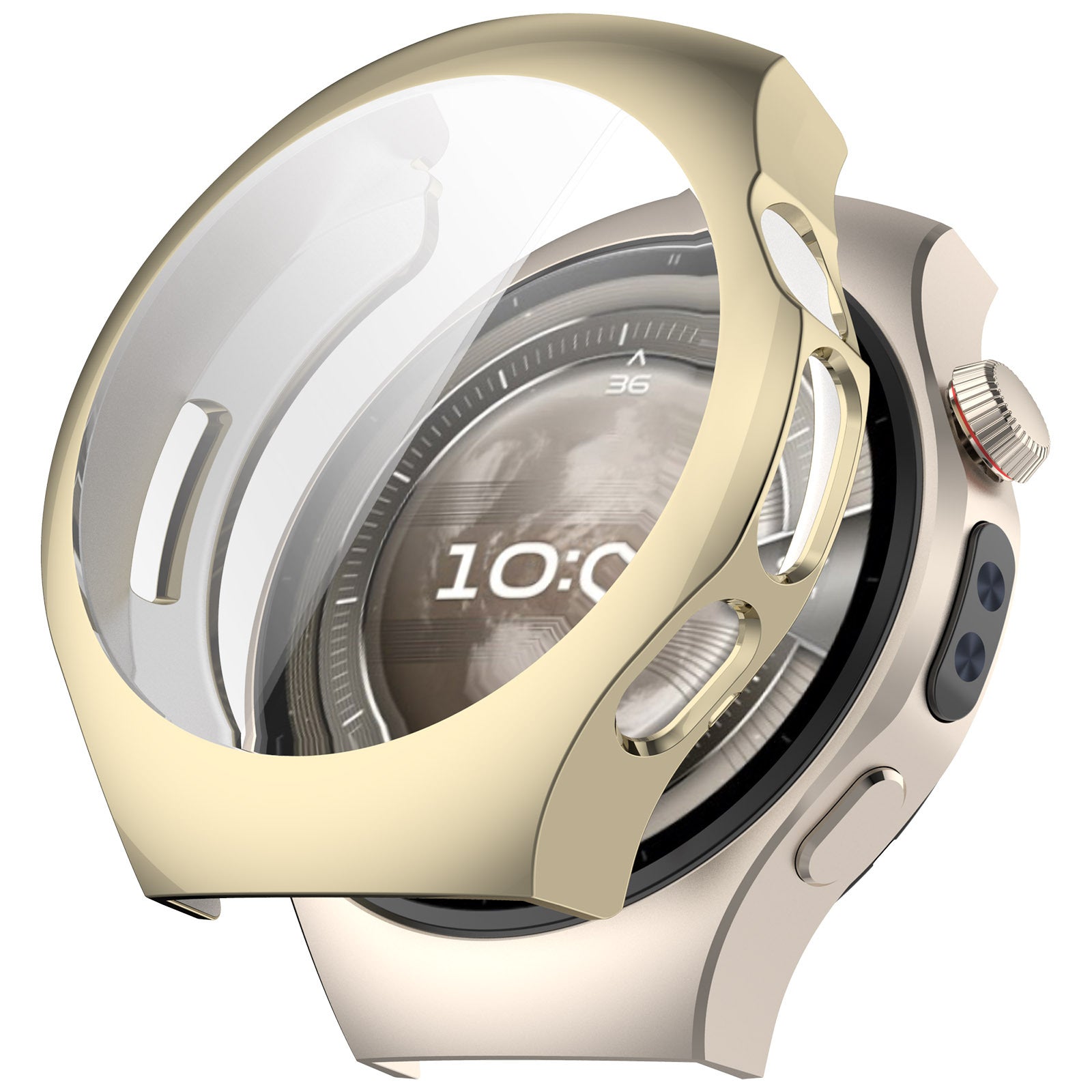 Huawei Watch 5 - 42mm TPU Hülle (Hellgold)
