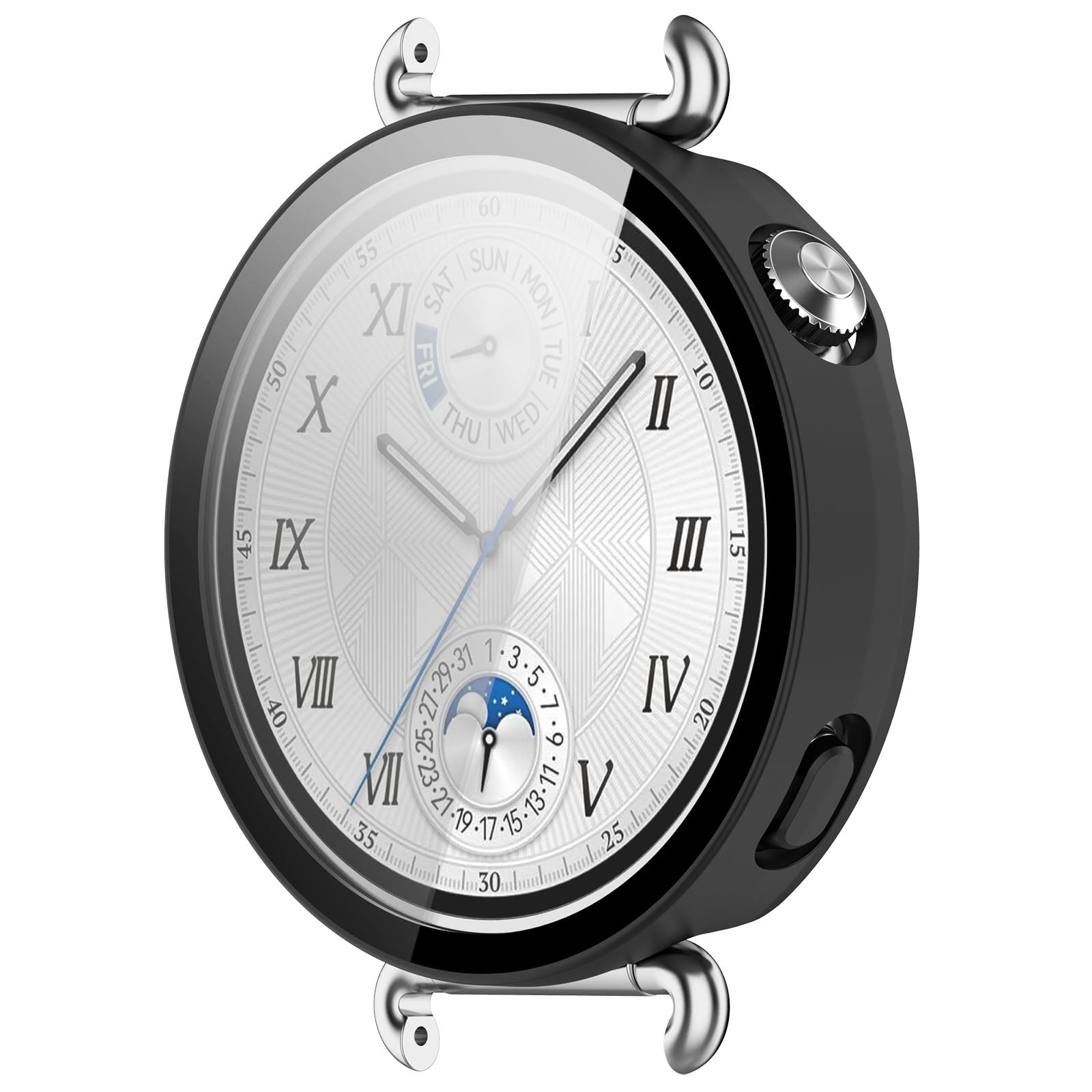 Huawei Watch GT 6 - 41mm Hardcase mit Glas (Schwarz)