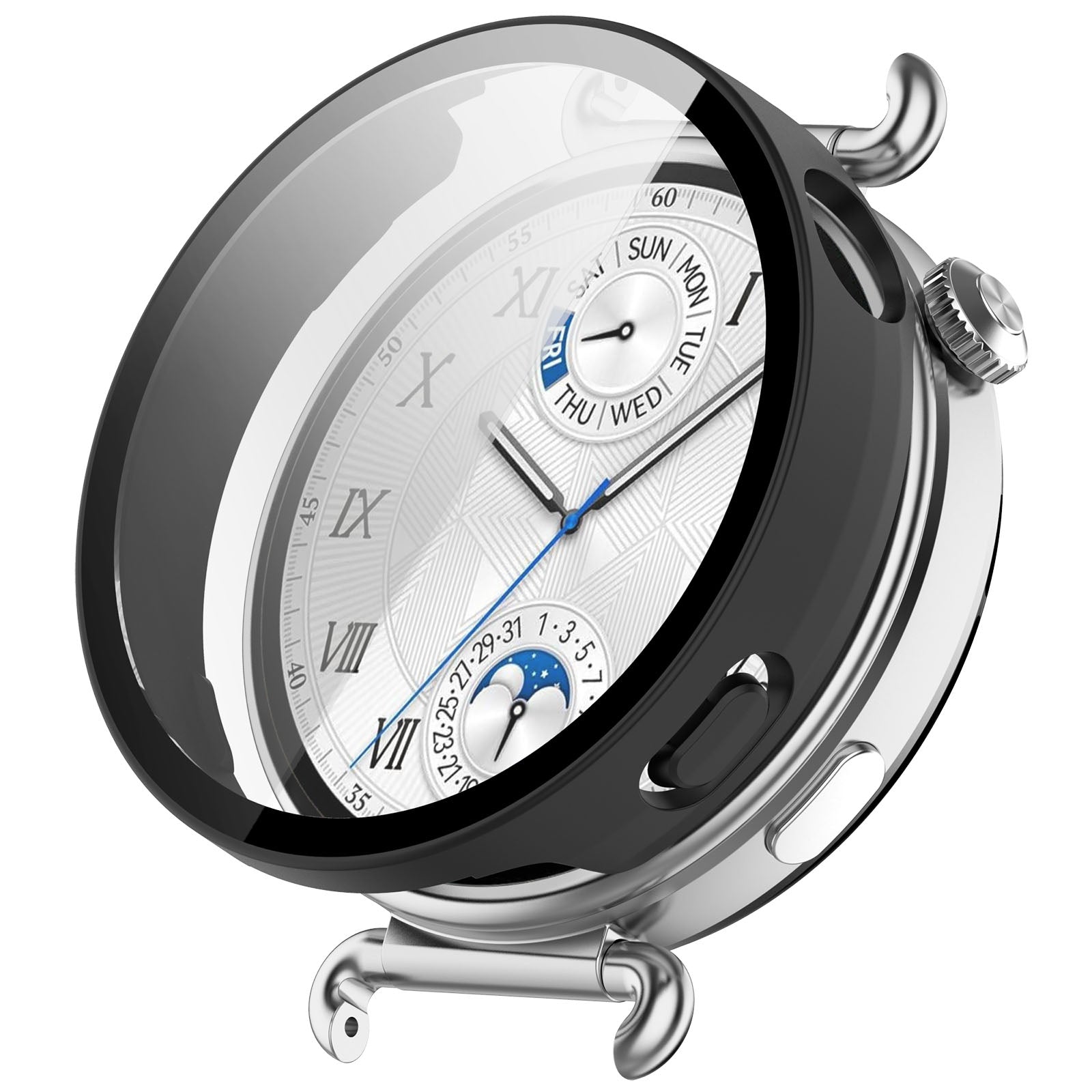 Huawei Watch GT 6 - 41mm Hardcase mit Glas (Schwarz)