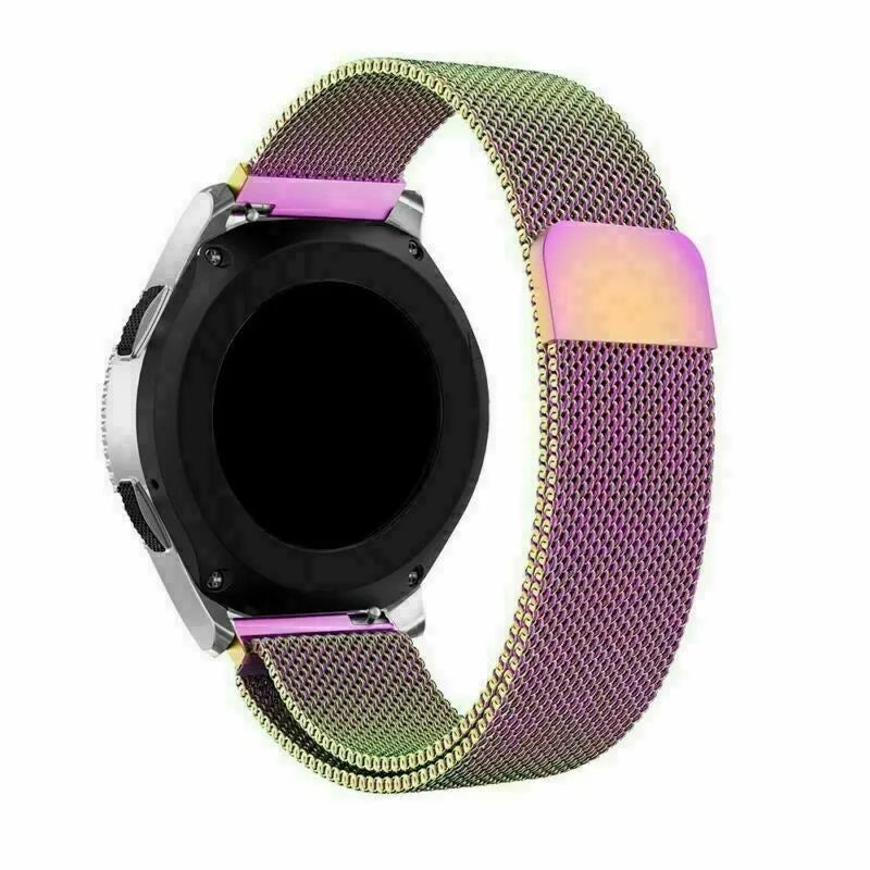Milanese Strap, on a watch, 3/4 front view