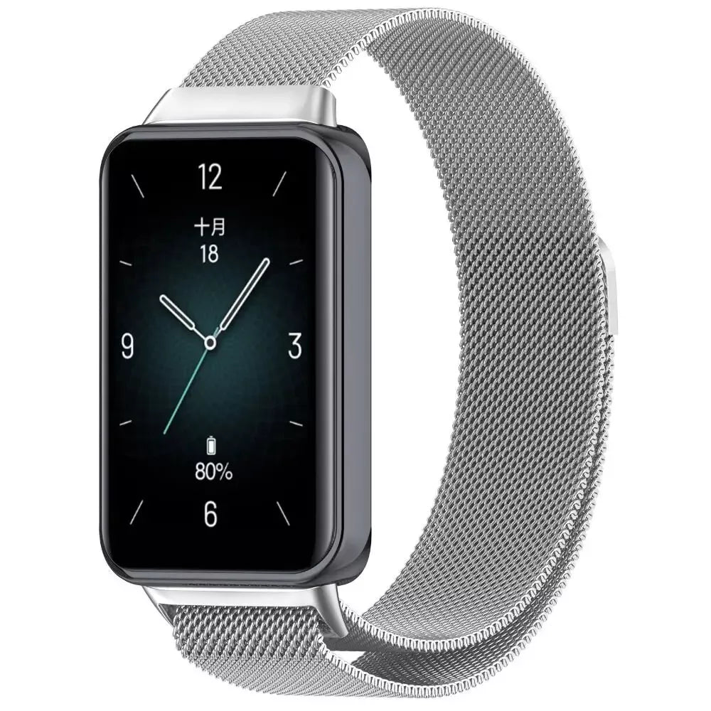 Honor Band 10 Milanese Armband (Silber)