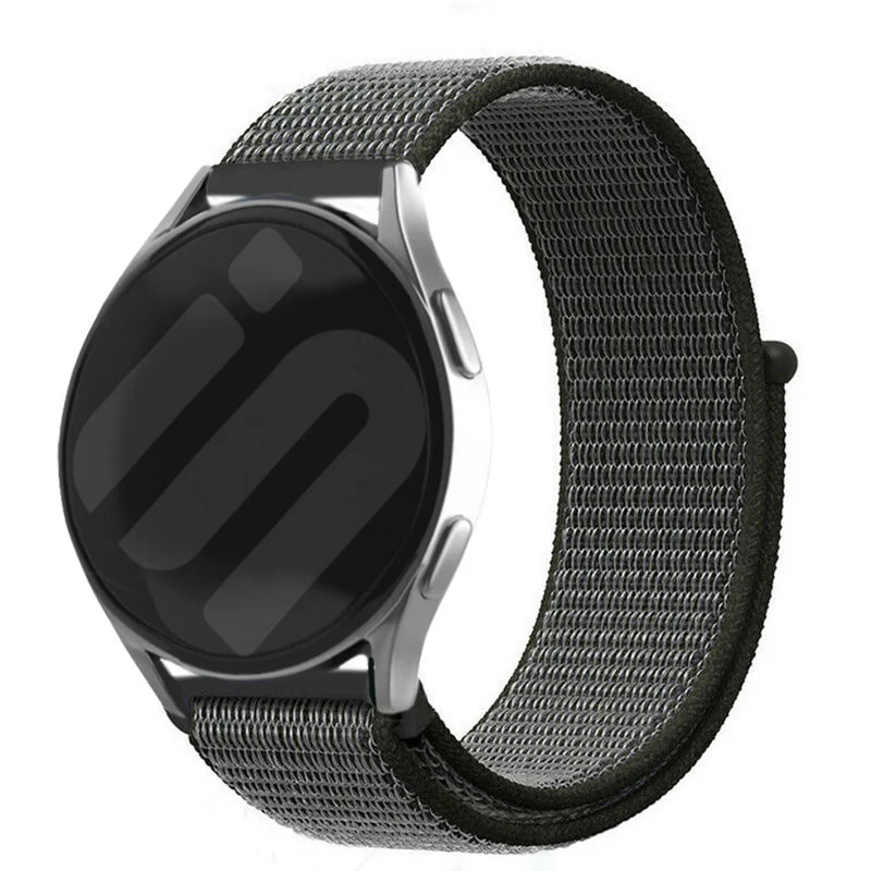 Polar Ignite 3 Nylonarmband (Grün/Grau)