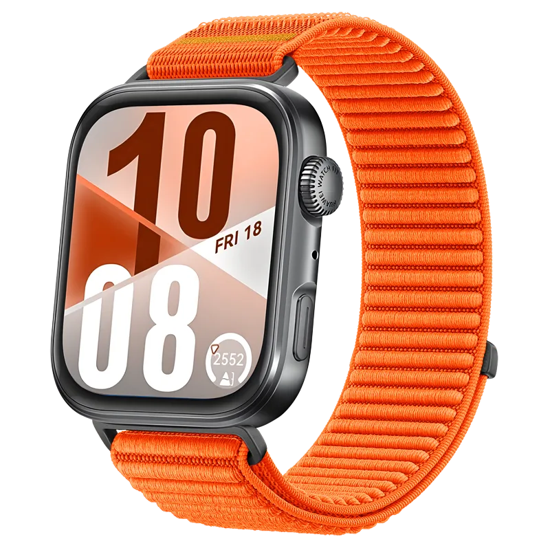 Huawei Watch Fit 5 Pro Wave Nylonarmband (Orange)