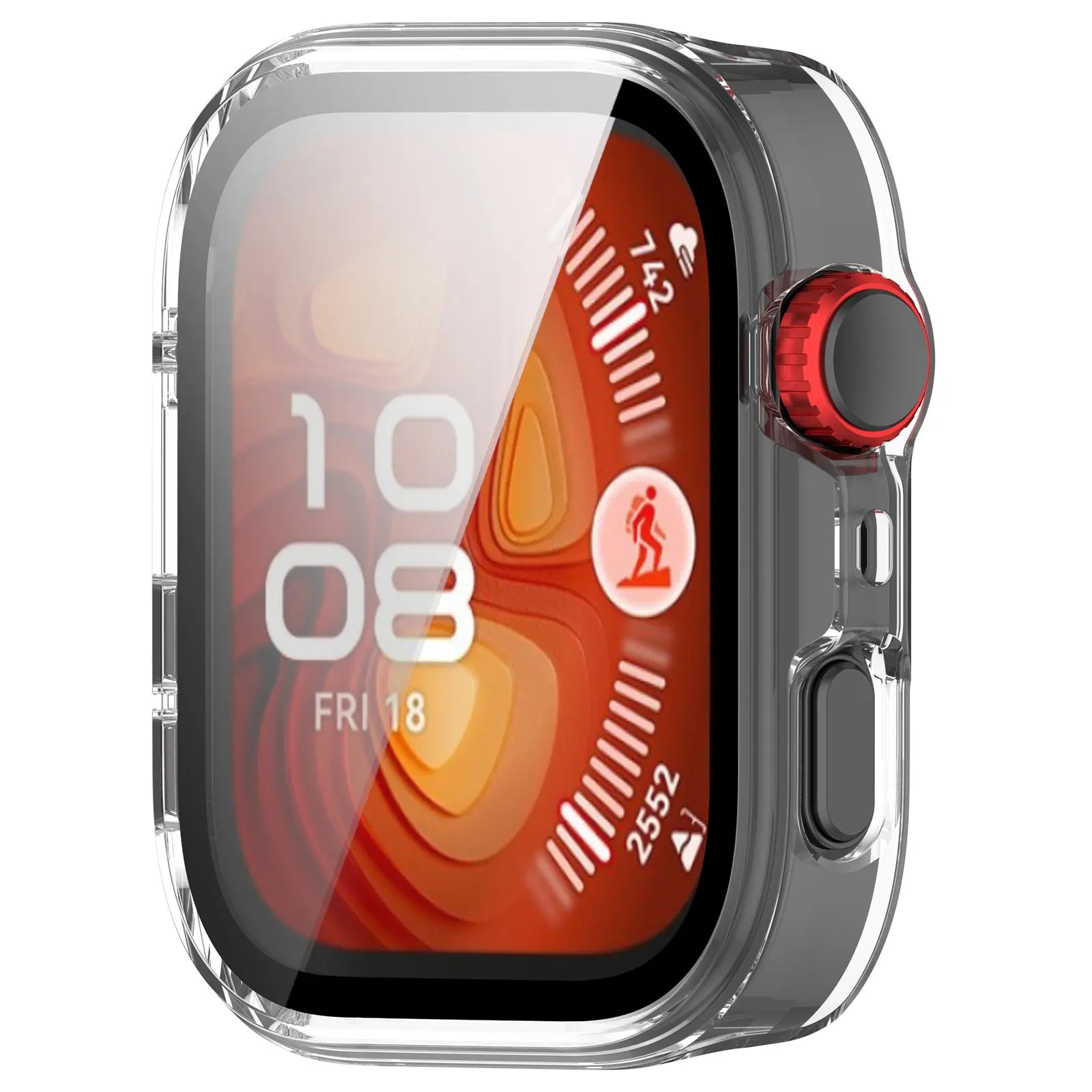Huawei Watch Fit 5 Pro Hardcase mit Glas (Transparent)