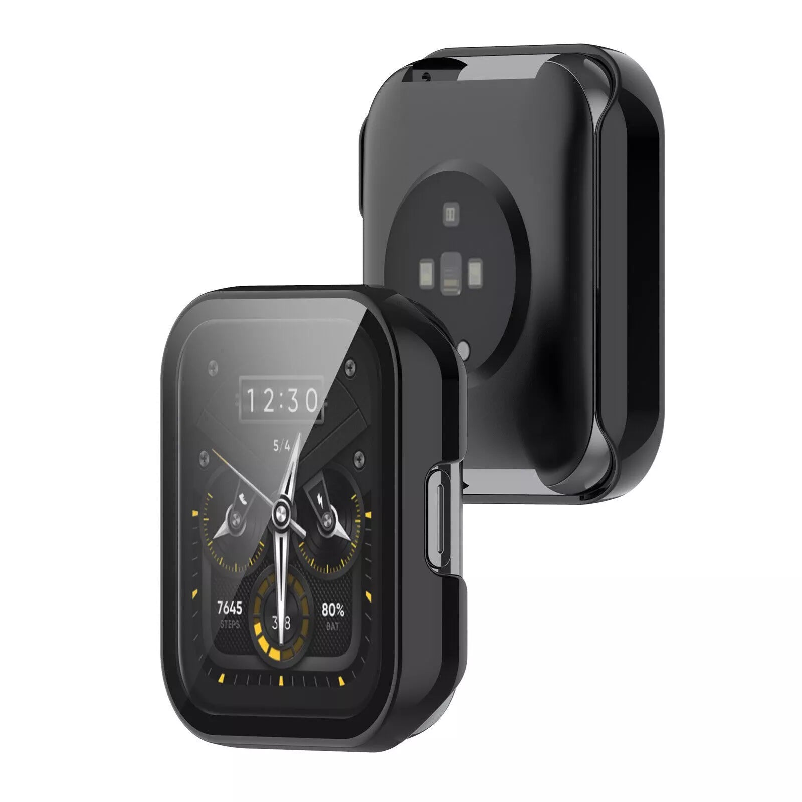 Realme Watch 2 Pro PC-Gehäuse mit Glass (Schwarz)