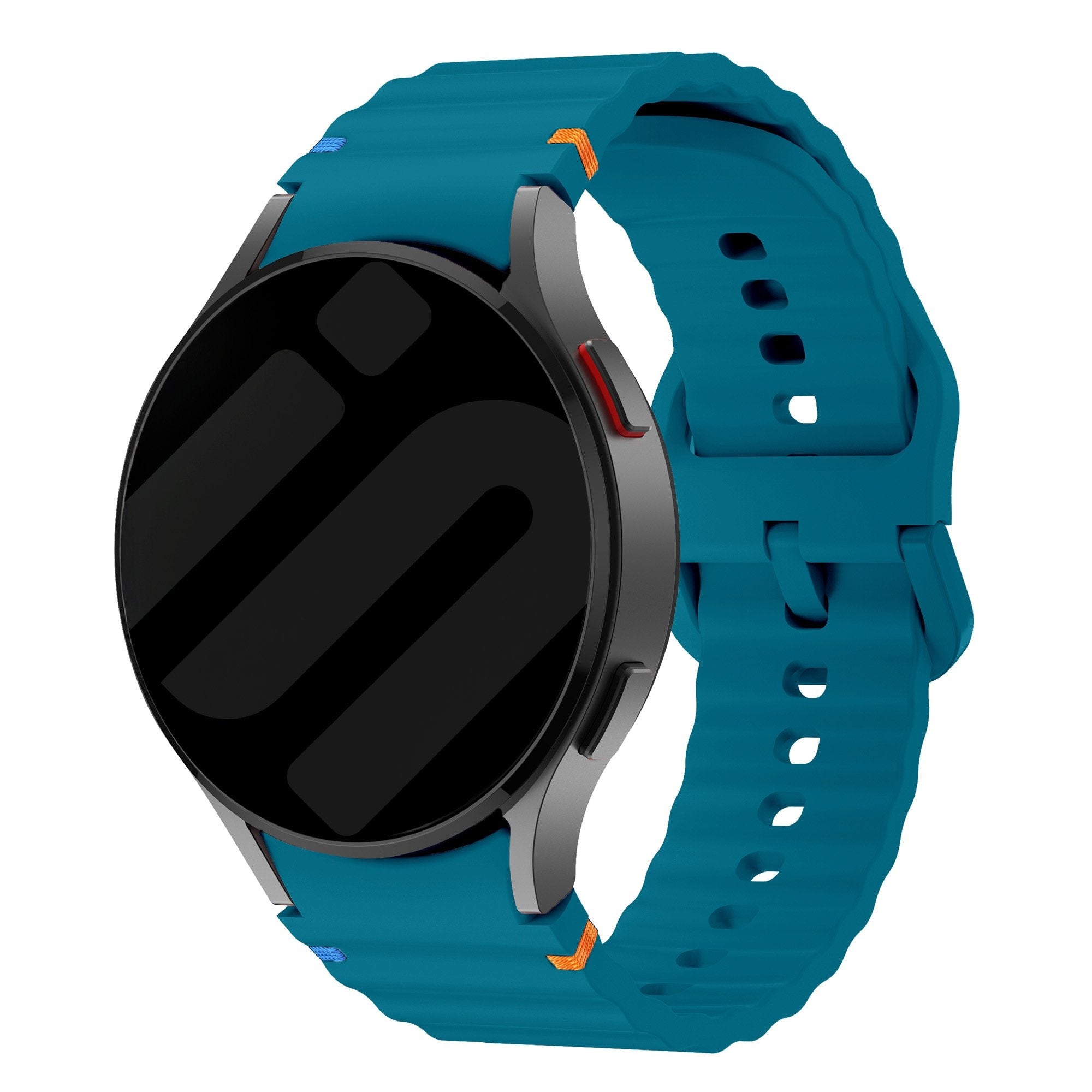 Samsung Galaxy Watch 7 44mm mit wellenförmigem Armband (Grün/Blau)