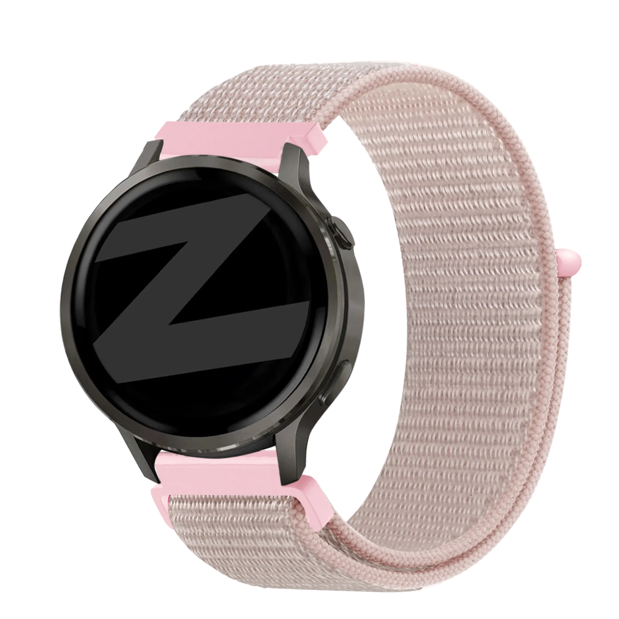 Bandz Garmin Forerunner 265s Nylon Loop Armband (Roségold)