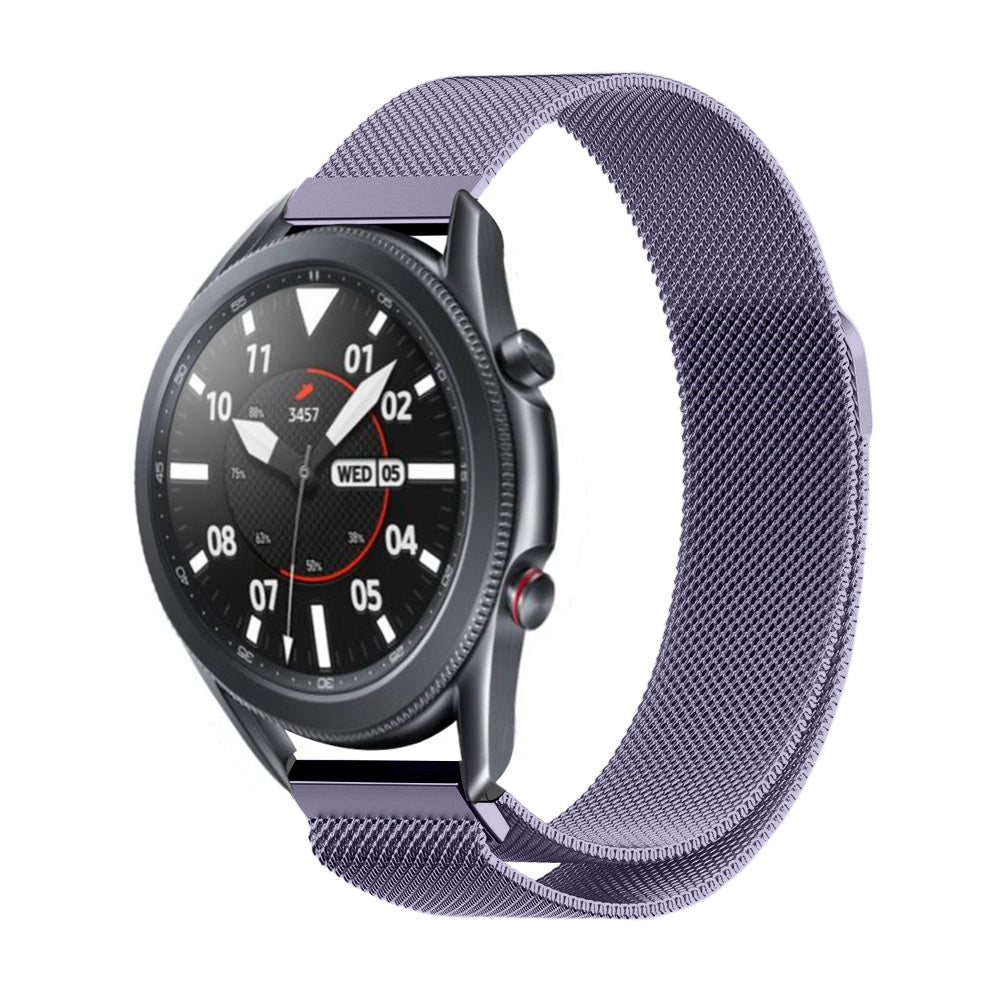 Samsung Galaxy Watch 3 45mm Milanese Armband (Hell Lila)
