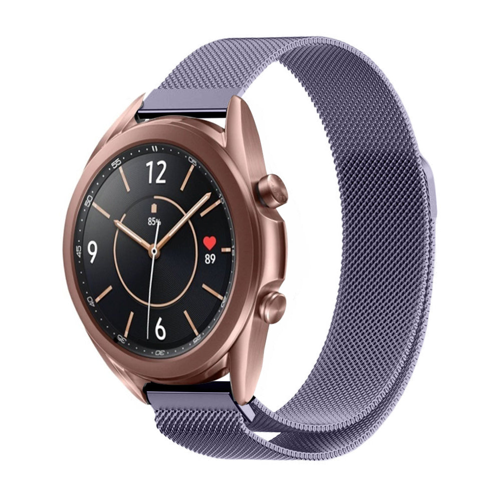 Samsung Galaxy Watch 3 41mm Milanese Armband (Hell Lila)