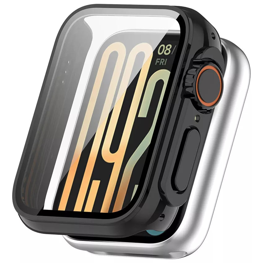 Xiaomi Smart Band 9 Pro PC Hülle mit Glass (Schwarz)