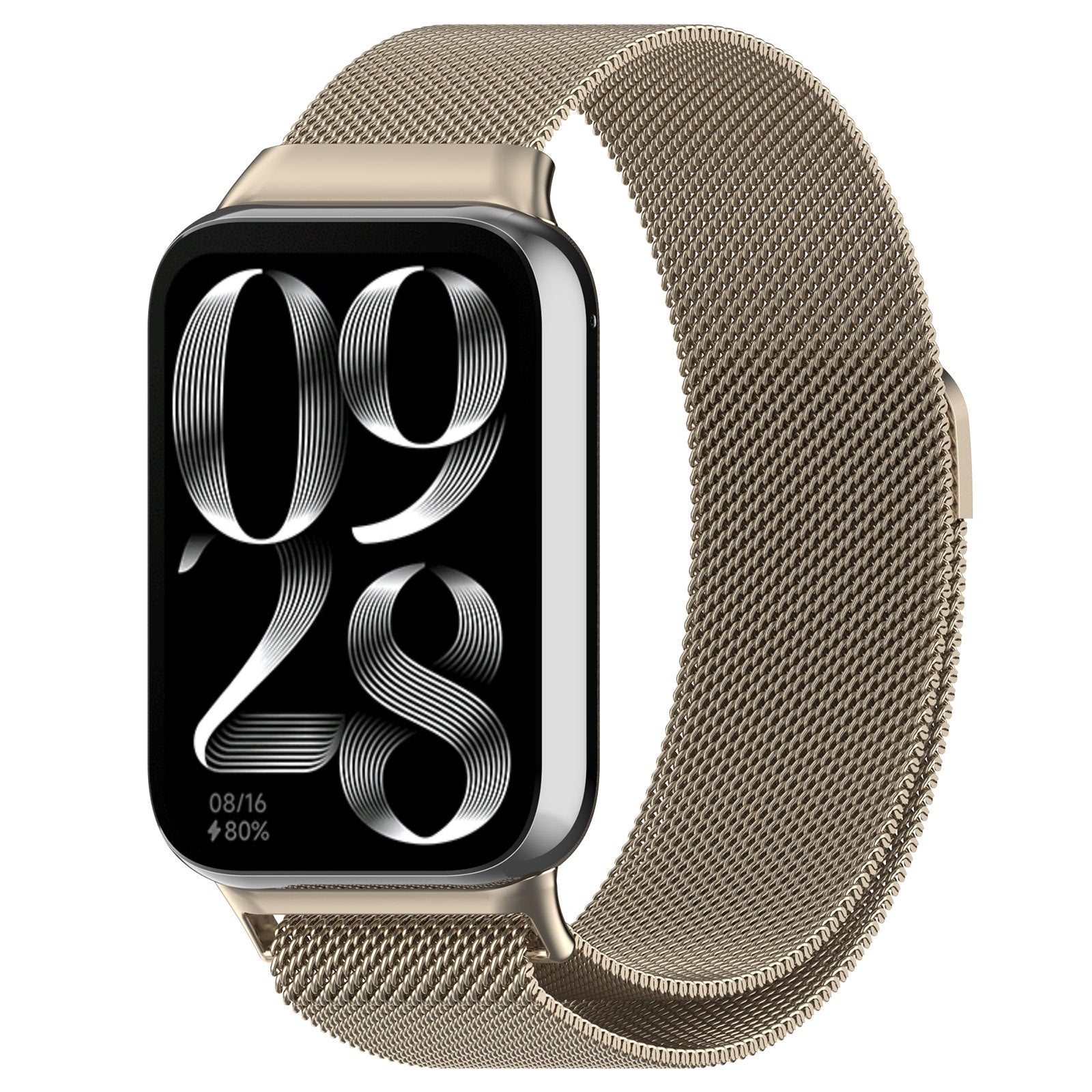 Xiaomi Smart Band 10 Pro Milanese Armband (Champagner Gold)
