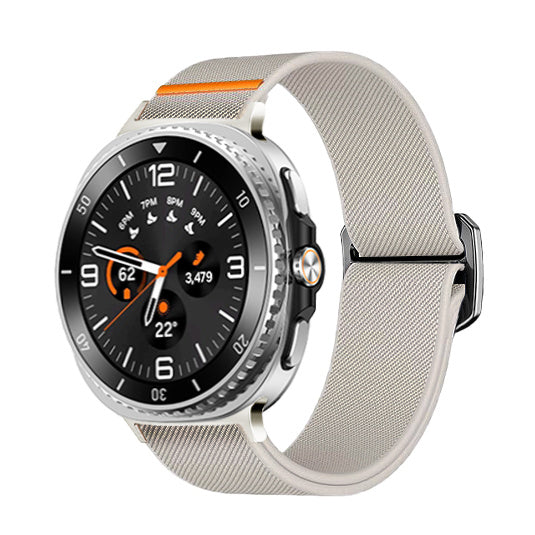 Samsung Galaxy Watch 8 Classic Elastisches Armband (Polarstern)